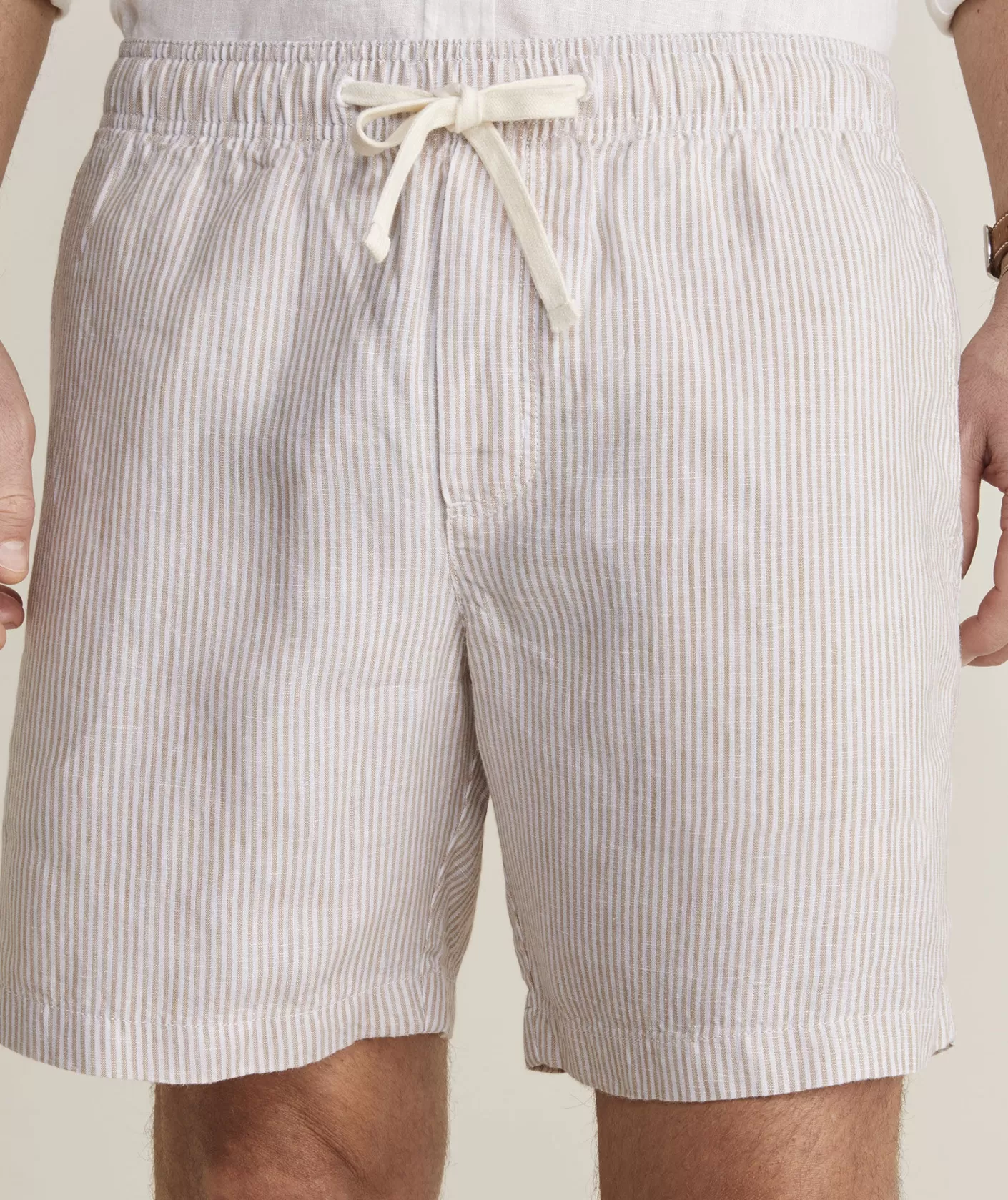 Vineyard Vines 7 Inch Pull-On Linen Shorts< Shorts