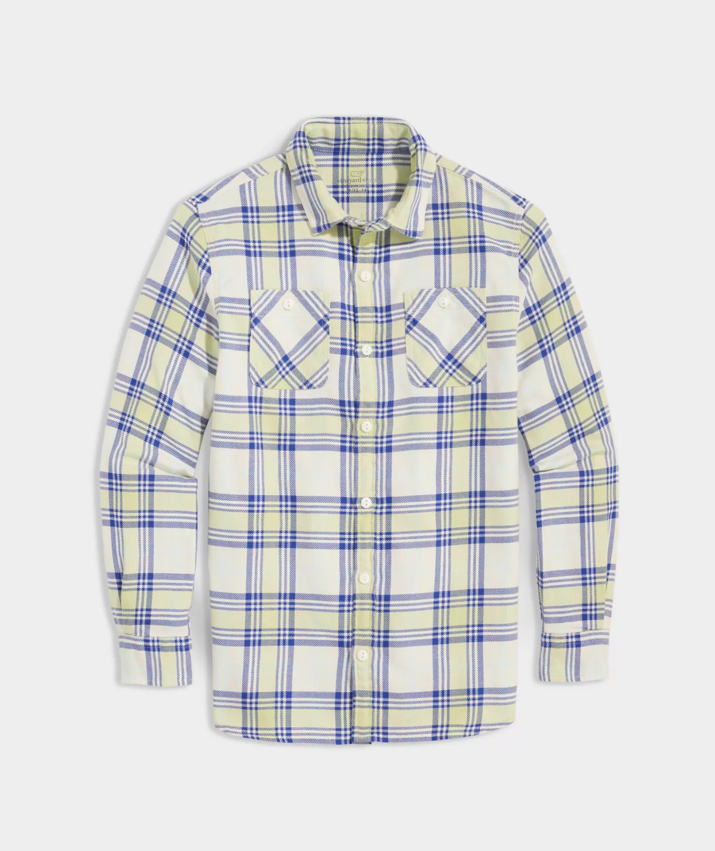 Vineyard Vines Boys Tattersall On-The-Go brrr Shirt< Button-Down Shirts