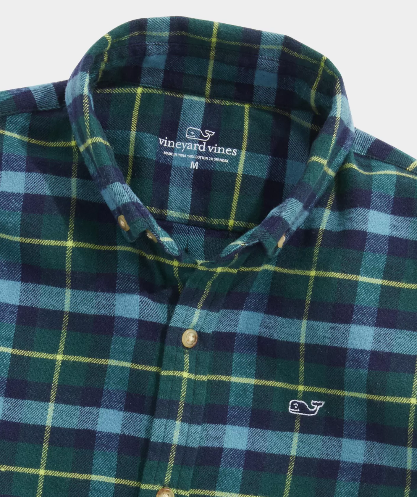 Vineyard Vines Boys' Cotton Twill Plaid Shirt< Button-Down Shirts