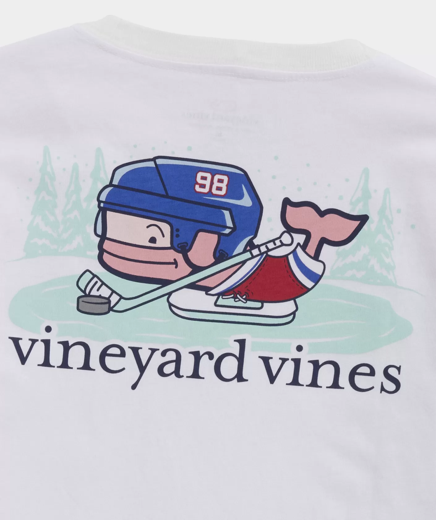 Vineyard Vines Boys' Football Whale Long-Sleeve Tee< Tees