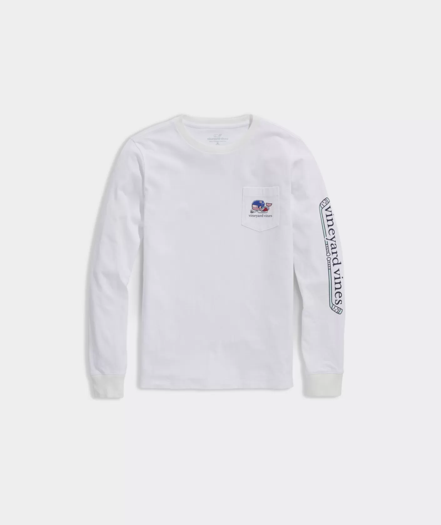 Vineyard Vines Boys' Football Whale Long-Sleeve Tee< Tees