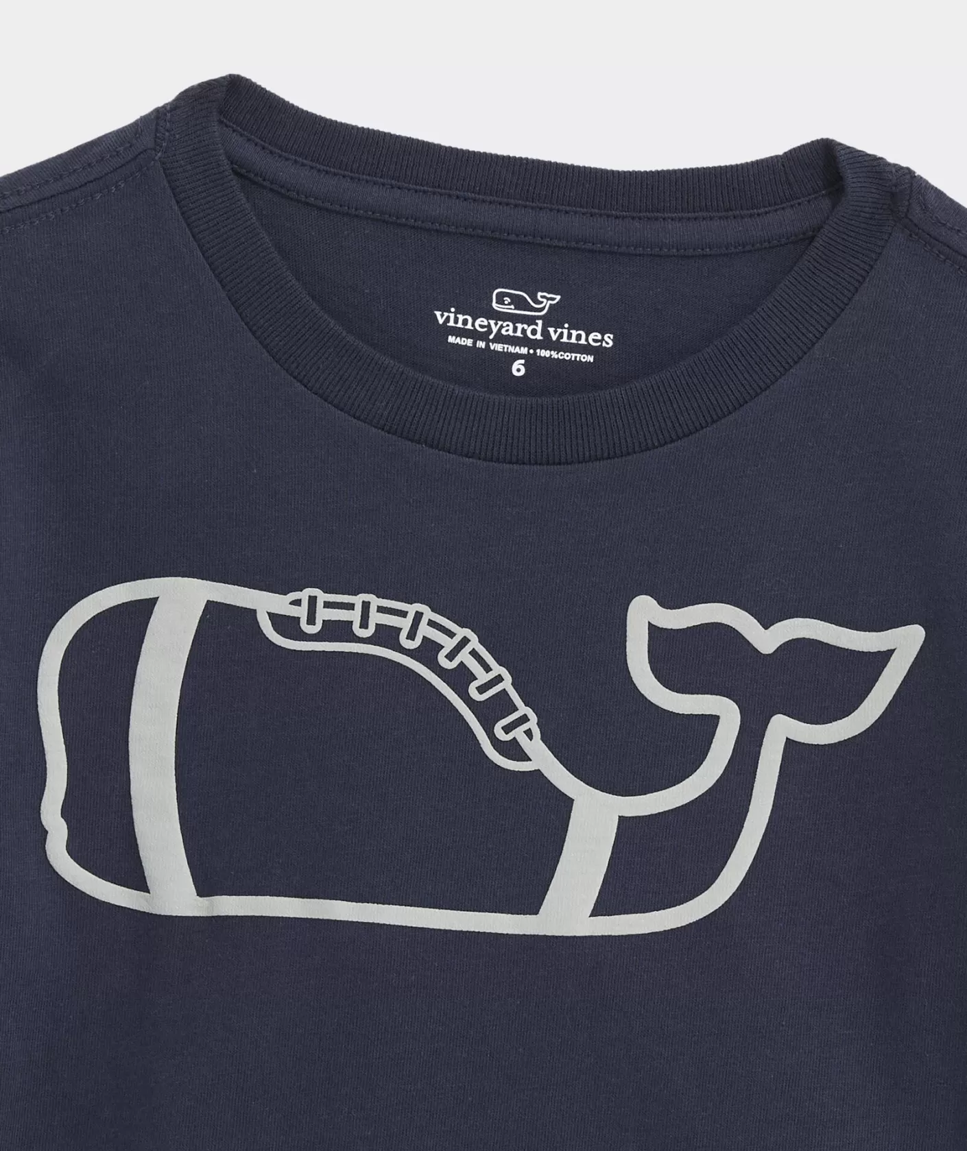 Vineyard Vines Boys' Lacrosse Stick Whale Long-Sleeve Tee< Tees