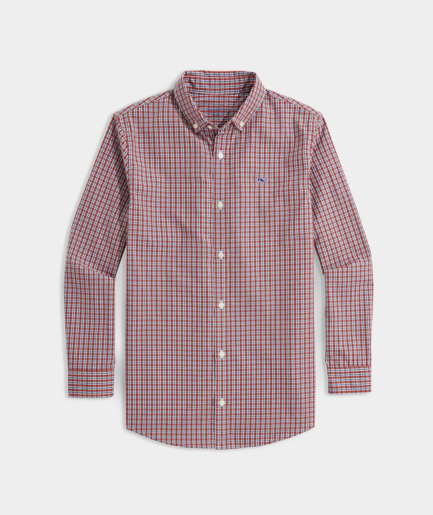 Vineyard Vines Boys' Lightweight On-The-Go Plaid Shirt< Button-Down Shirts