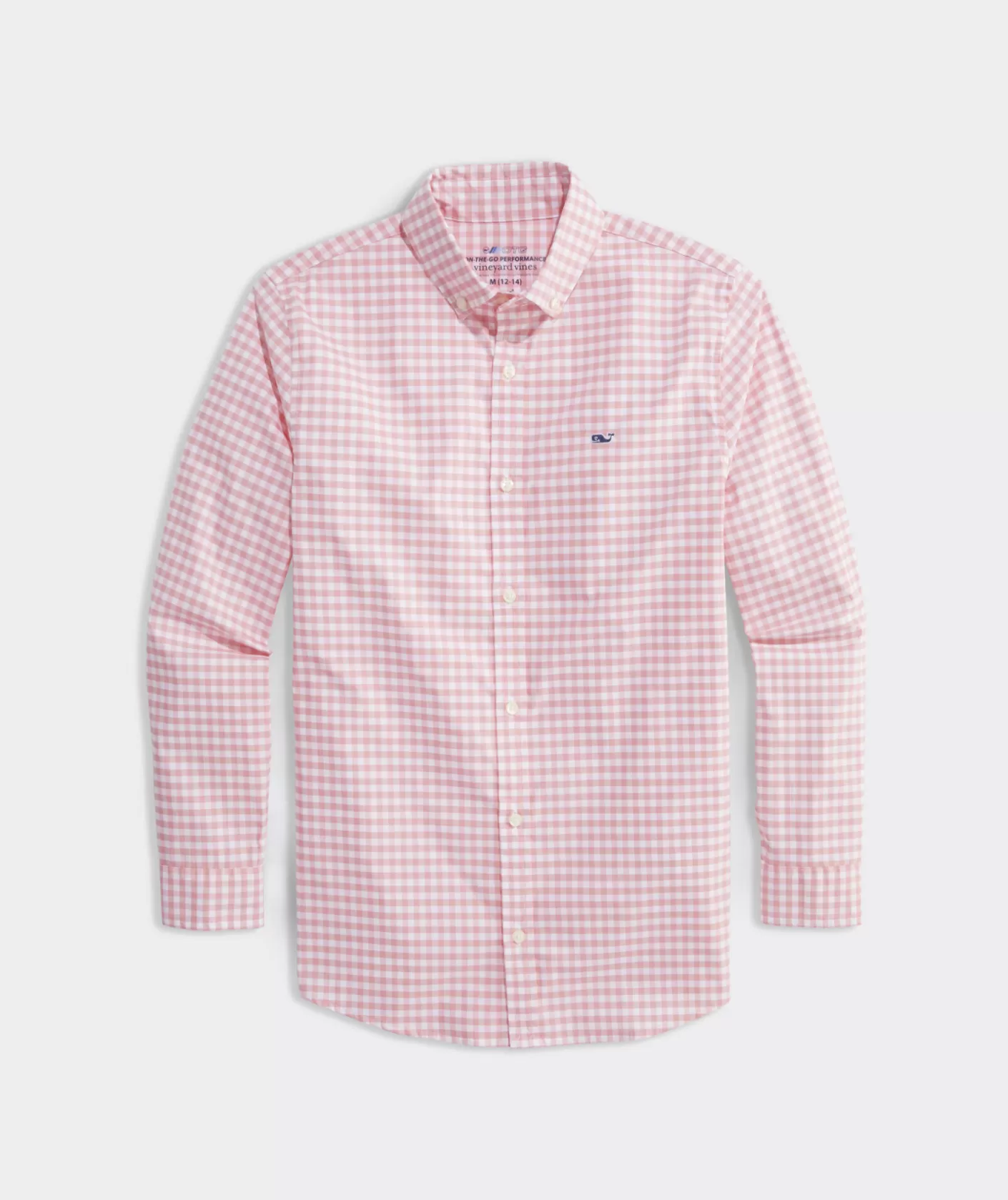 Vineyard Vines Boys' On-The-Go brrrº Gingham Shirt< Button-Down Shirts