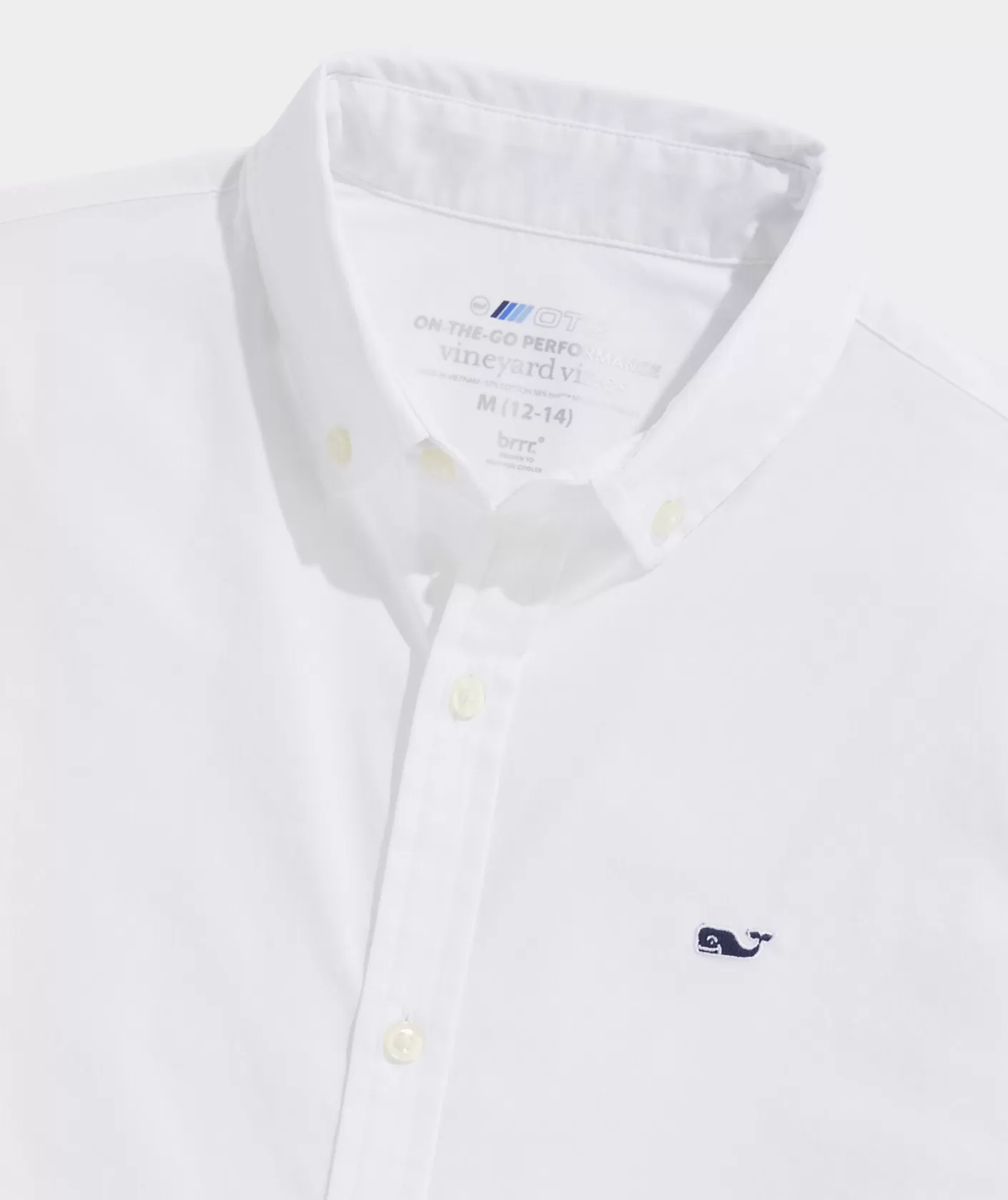 Vineyard Vines Boys' On-The-Go brrrº Solid Shirt< Button-Down Shirts