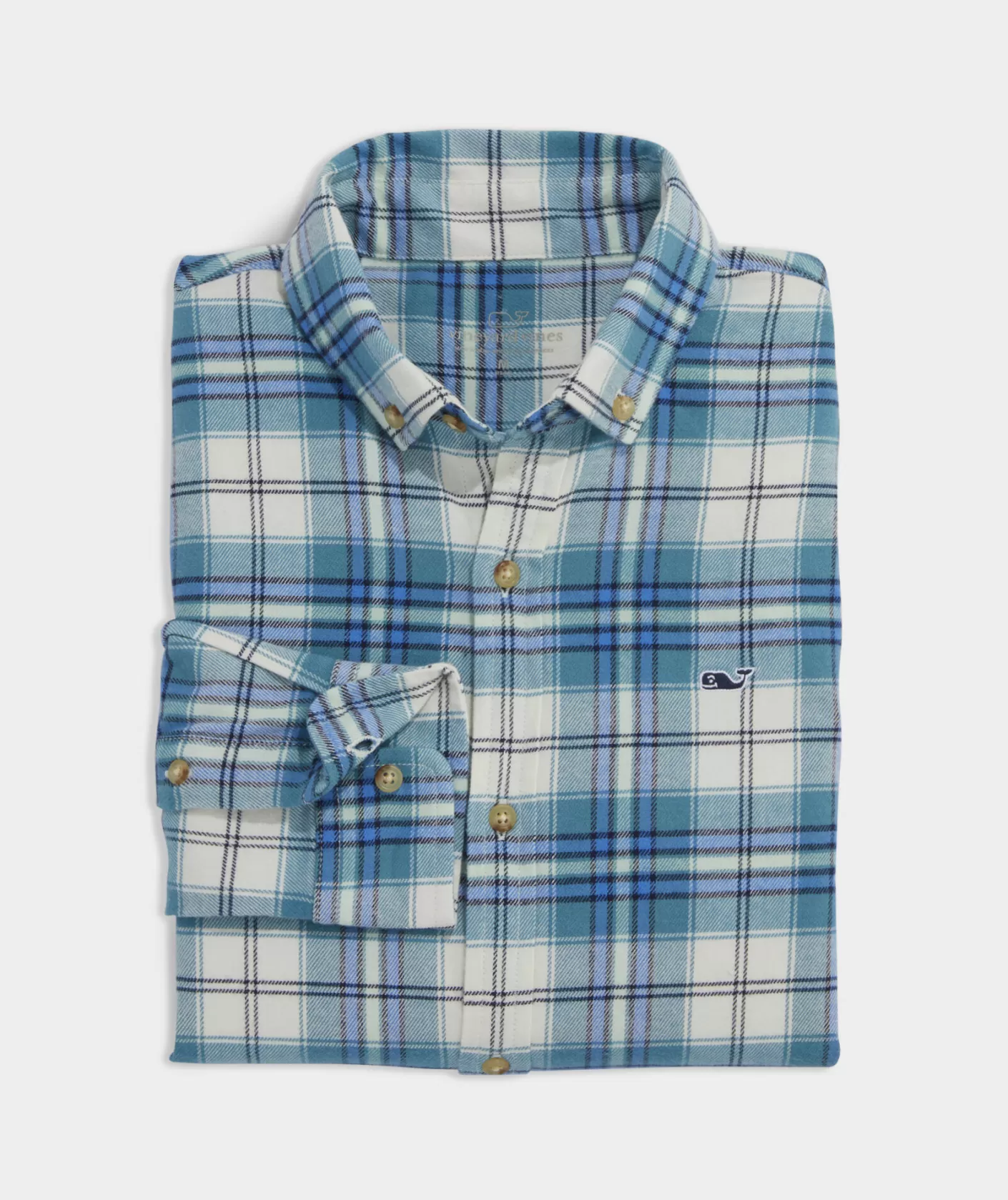 Vineyard Vines Boys' Stretch Flannel Check Shirt< Button-Down Shirts