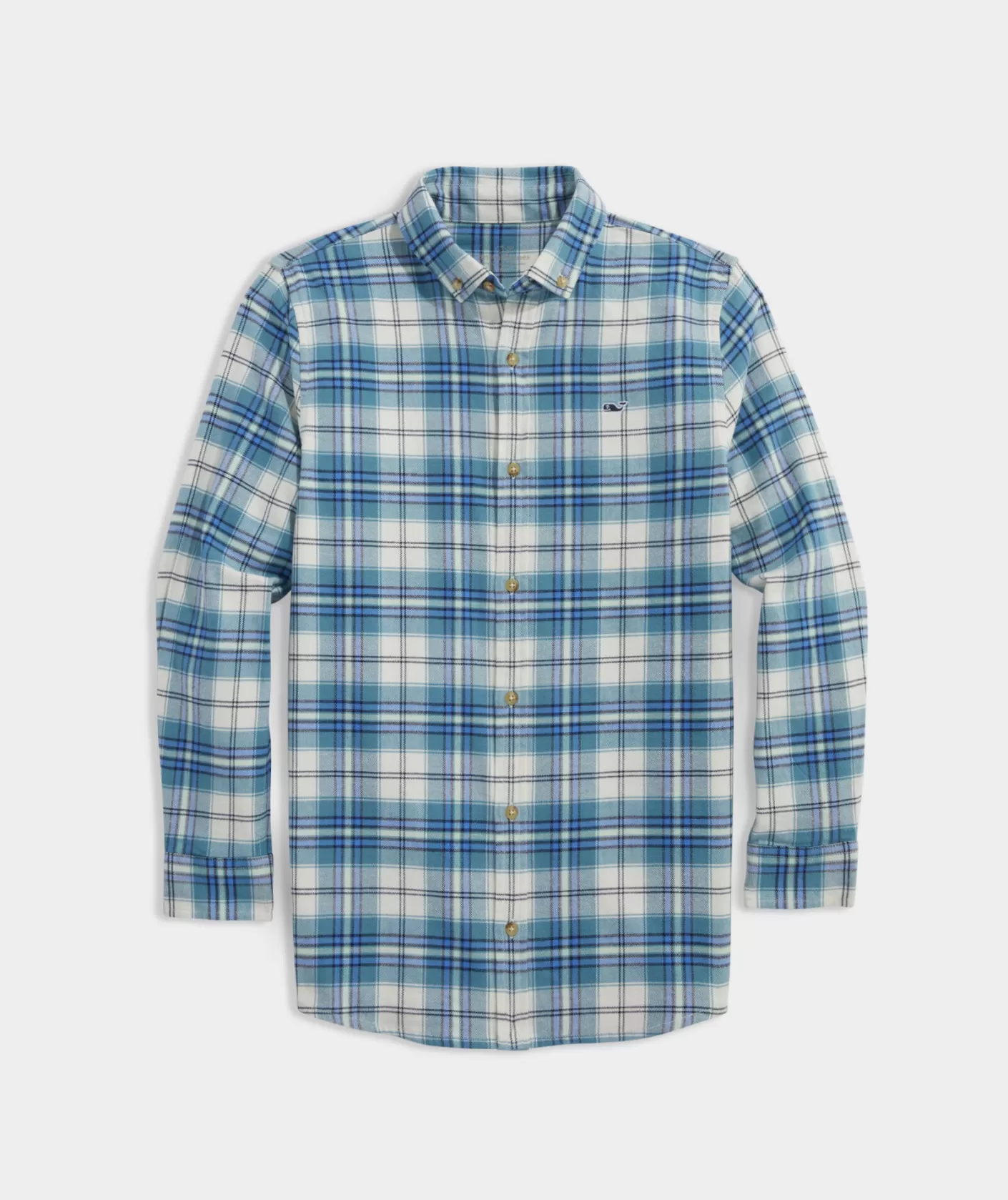 Vineyard Vines Boys' Stretch Flannel Check Shirt< Button-Down Shirts