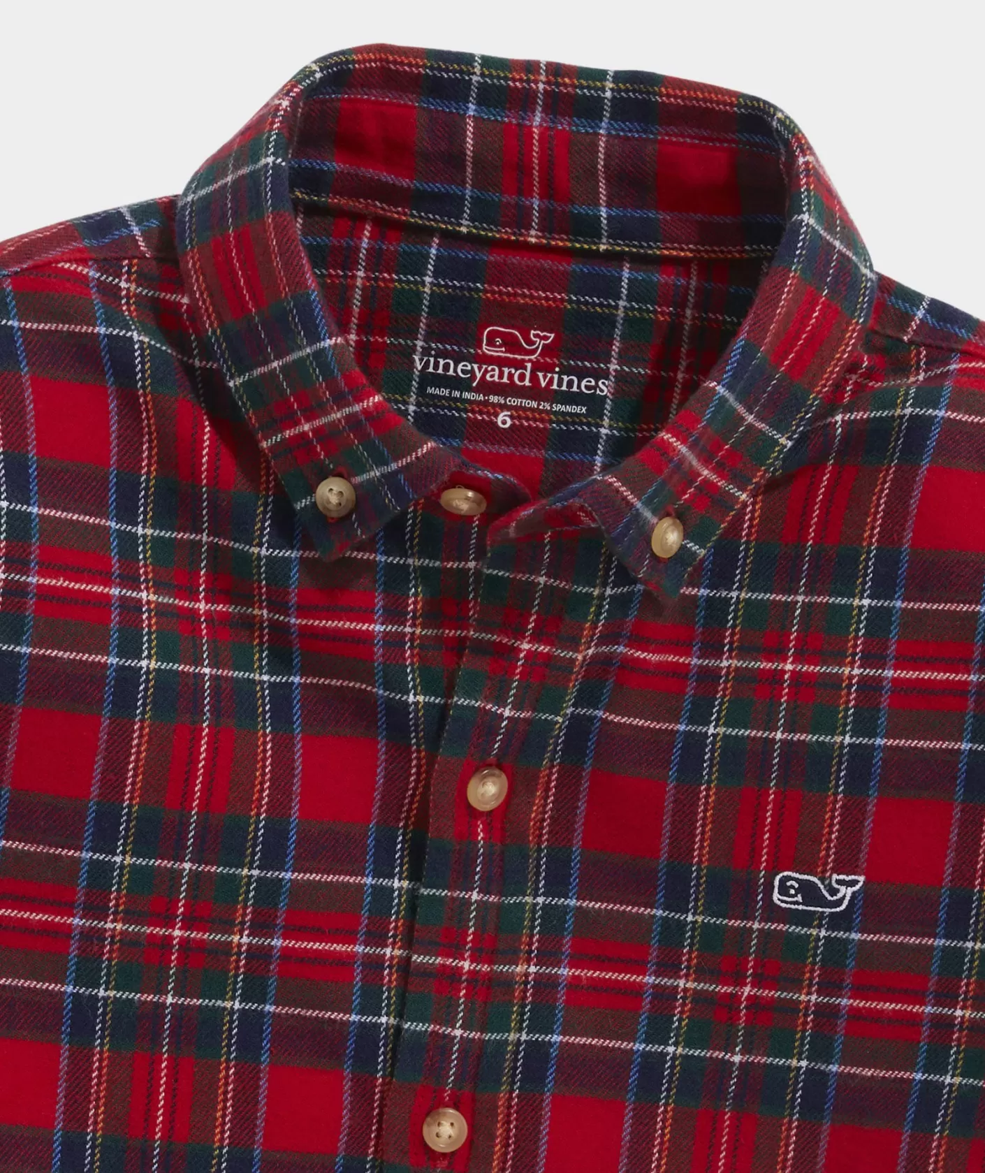 Vineyard Vines Boys' Stretch Poplin Check Shirt< Button-Down Shirts