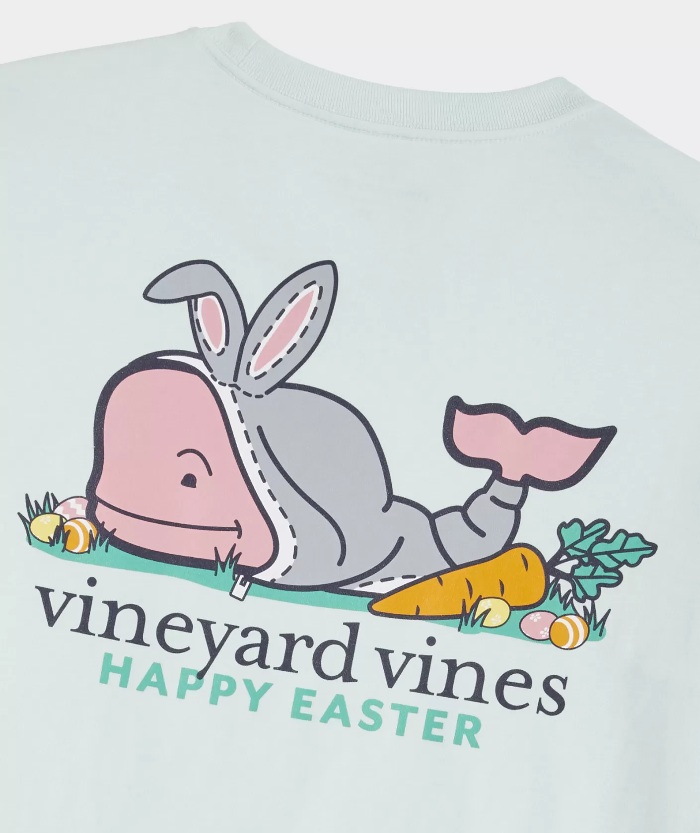 Vineyard Vines Bunny Suit Whale Long-Sleeve Pocket Tee< Tees