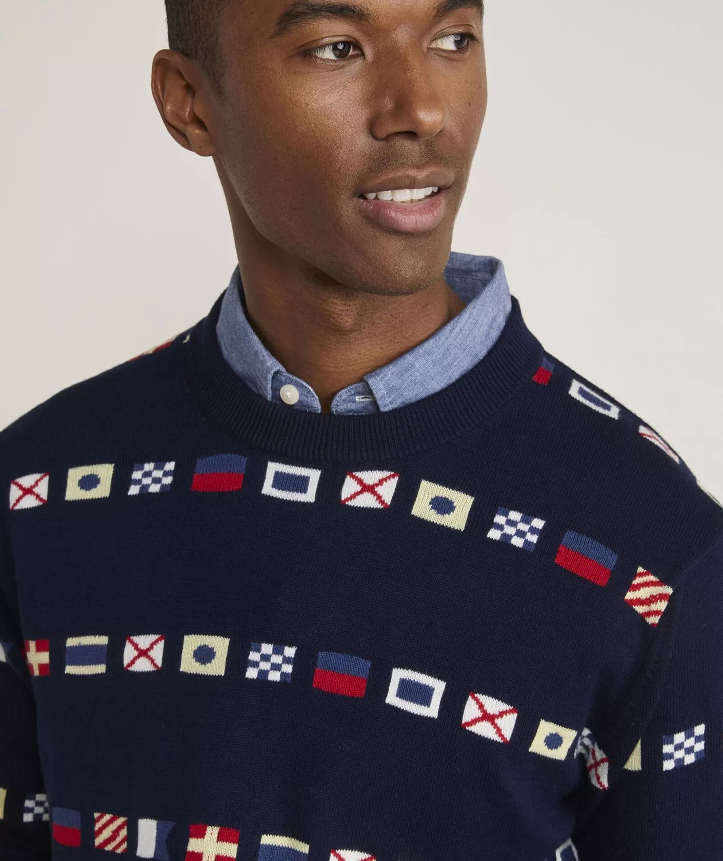 Vineyard Vines Burgee Flag Sweater< Sweaters