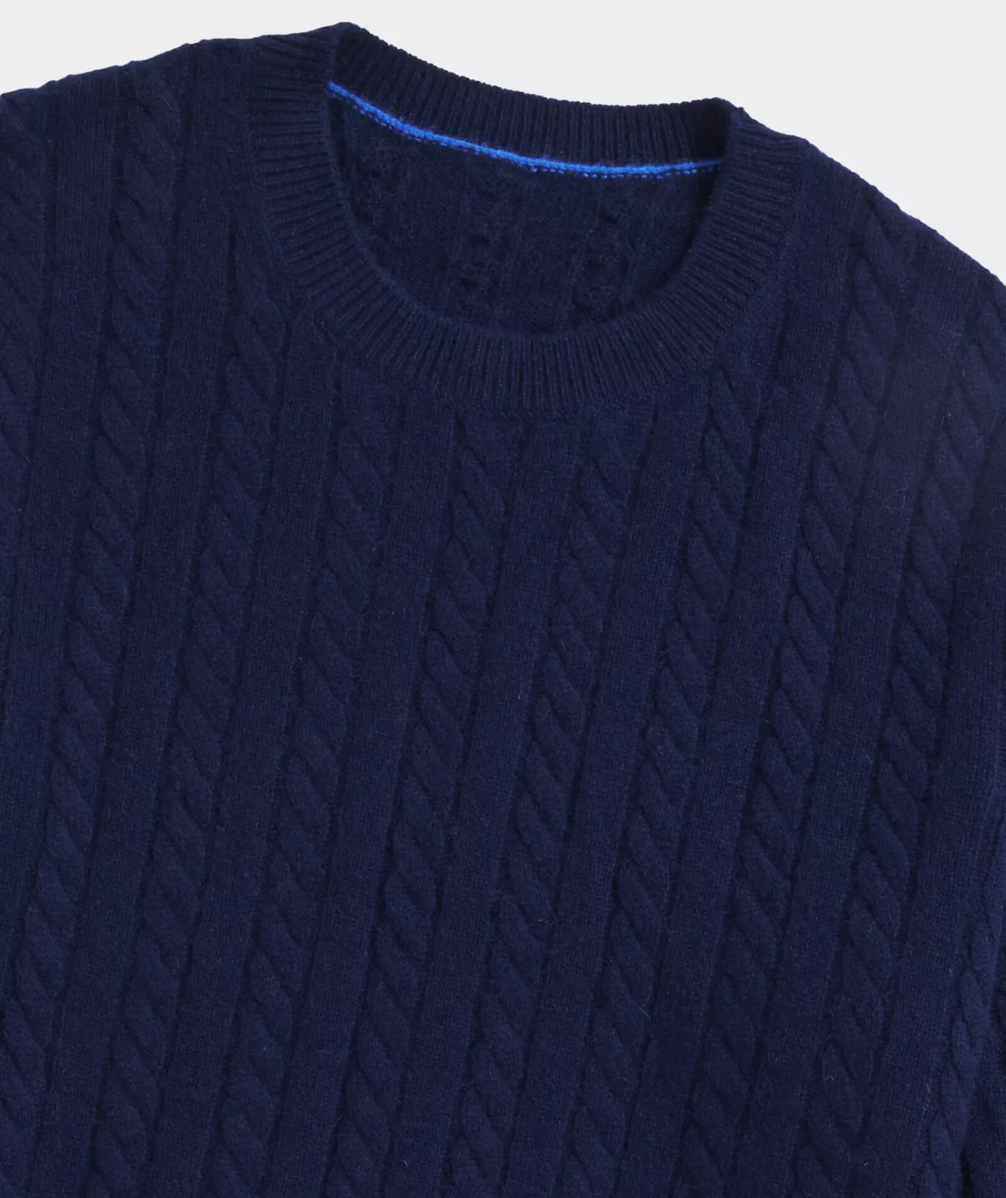 Vineyard Vines Cashmere Cable Crewneck Sweater< Sweaters