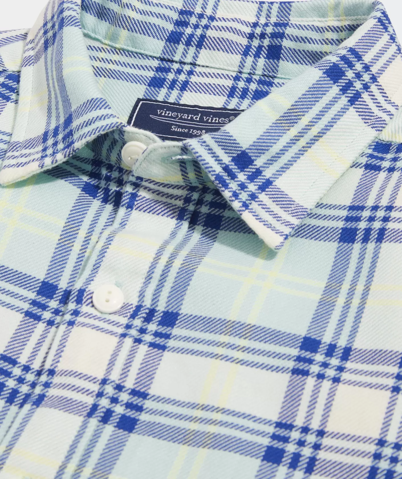 Vineyard Vines Cotton Twill Plaid Shirt< Button-Down Shirts