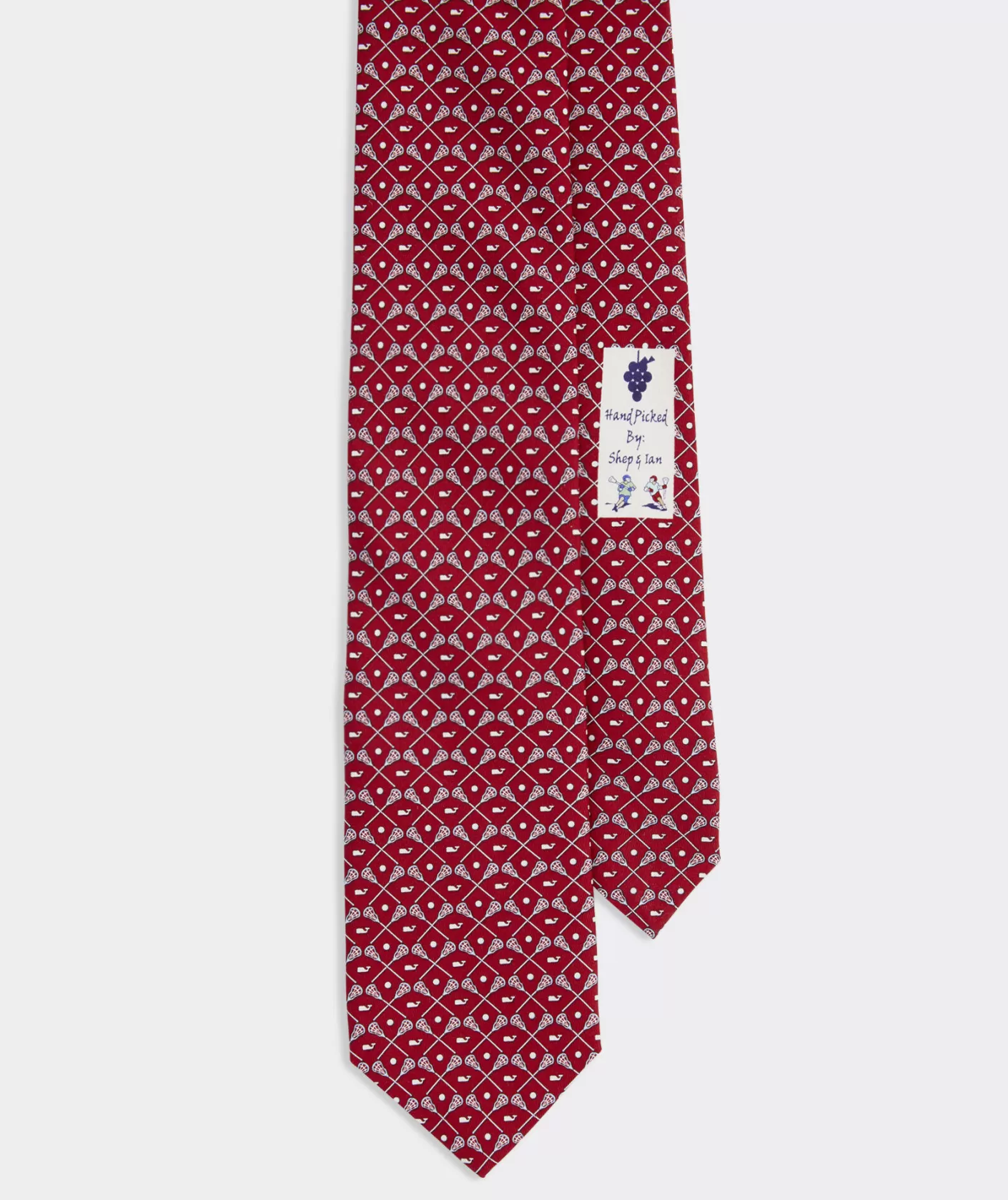 Vineyard Vines Crossed Lacrosse Sticks Printed Tie< Ties and Bow Ties