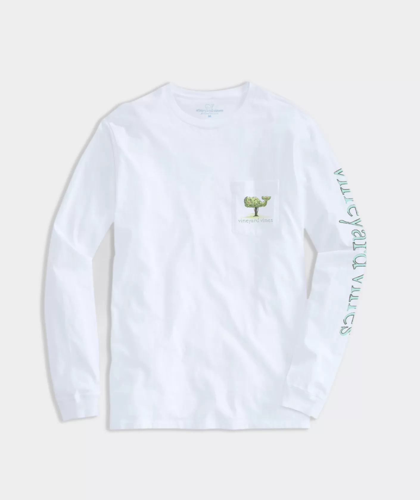 Vineyard Vines Easter Bushes Long-Sleeve Pocket Tee< Tees