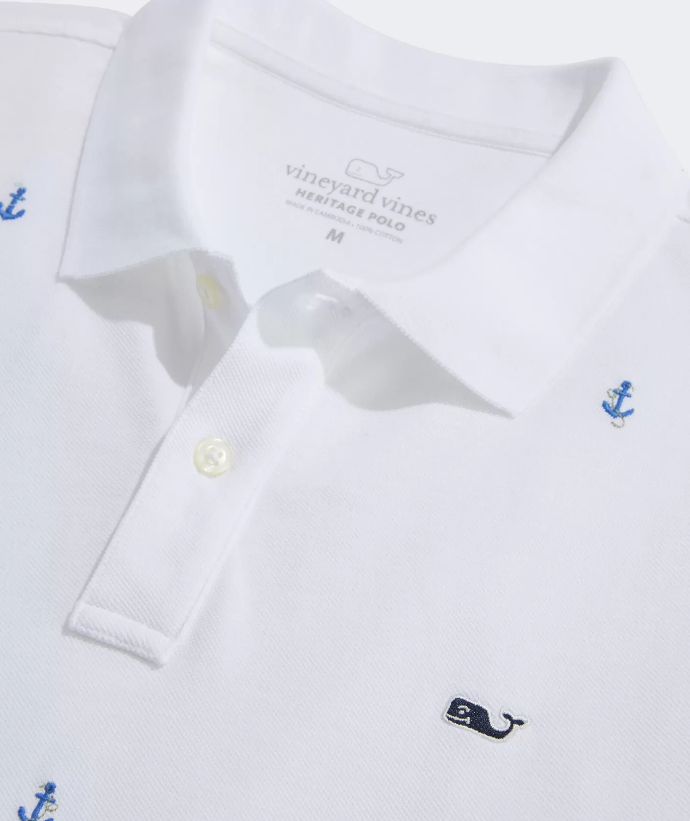 Vineyard Vines Embroidered Heritage Pique Polo< Polos