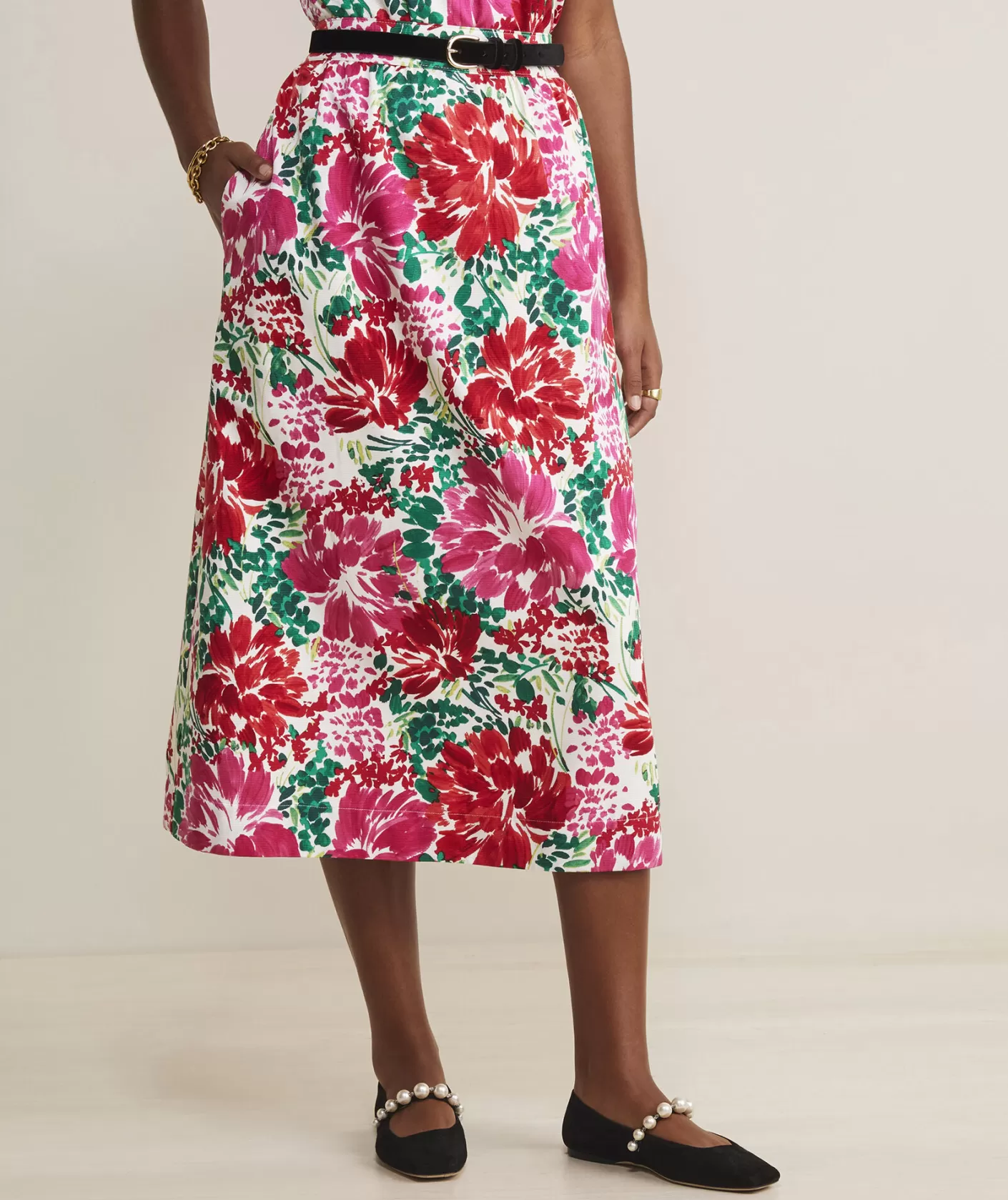 Vineyard Vines Faille Midi Skirt< Dresses & Skirts