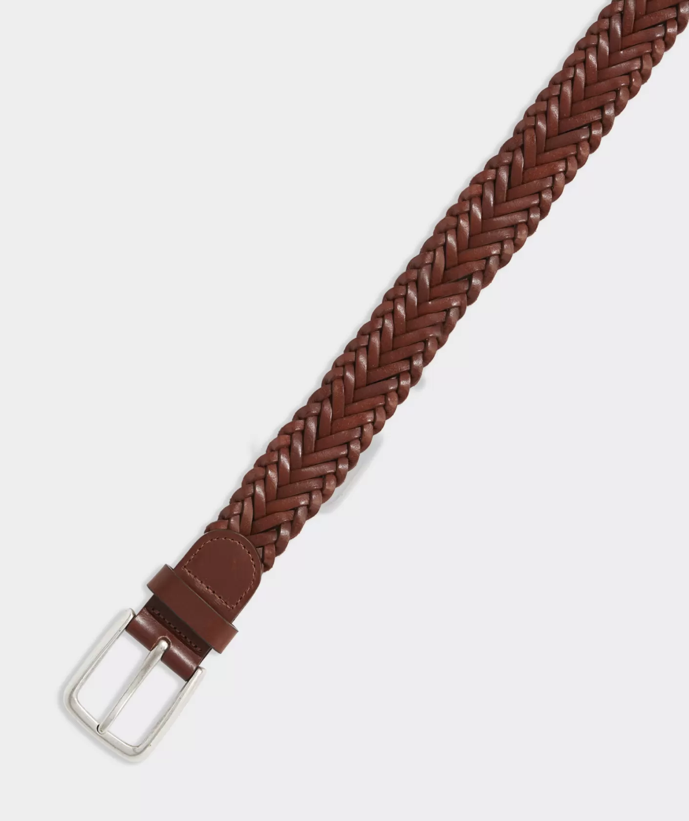 Vineyard Vines Flat Braided Leather Belt< Belts