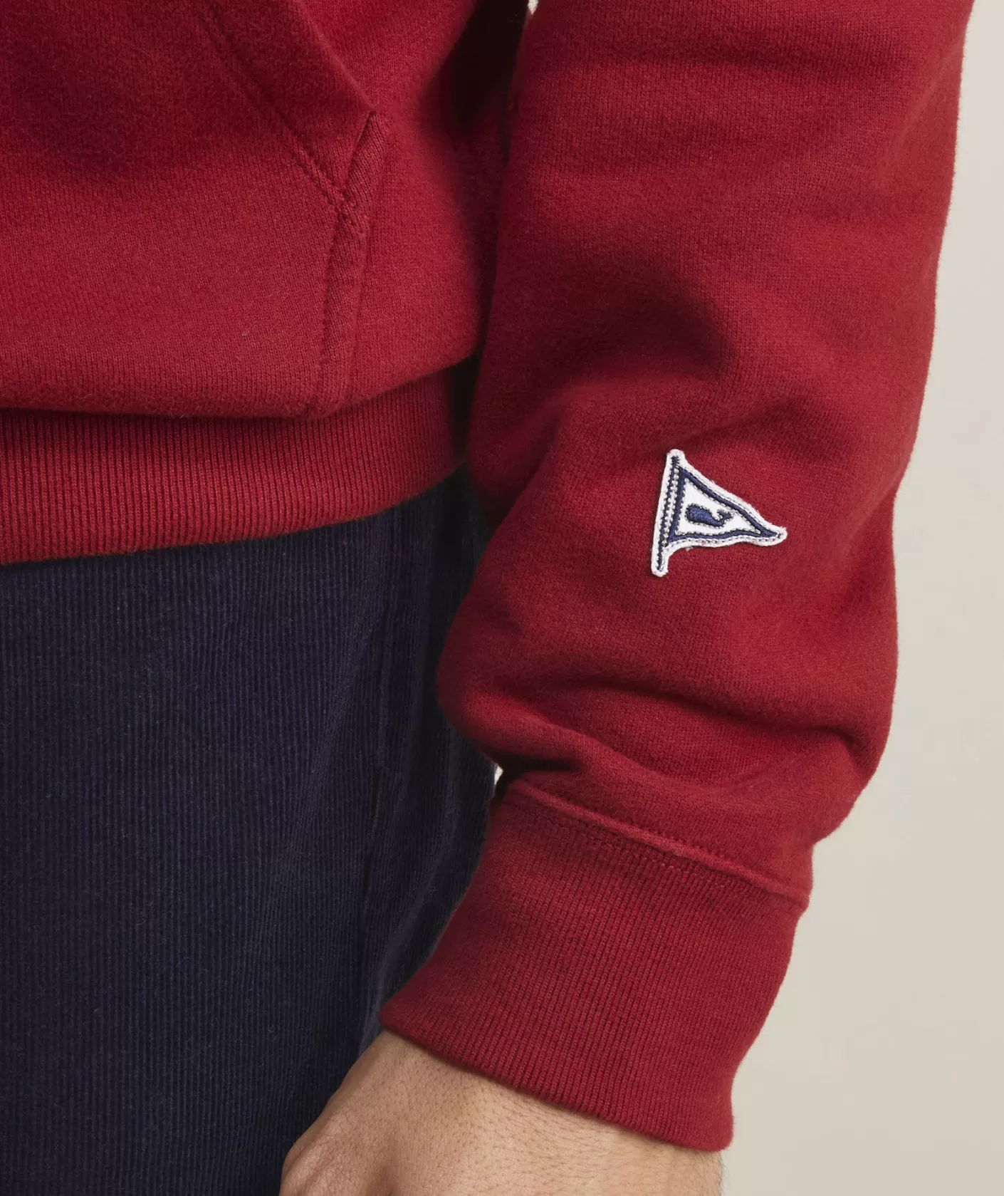 Vineyard Vines Garment-Dyed Vintage Whale Long-Sleeve Pocket Tee< Mens | Tees