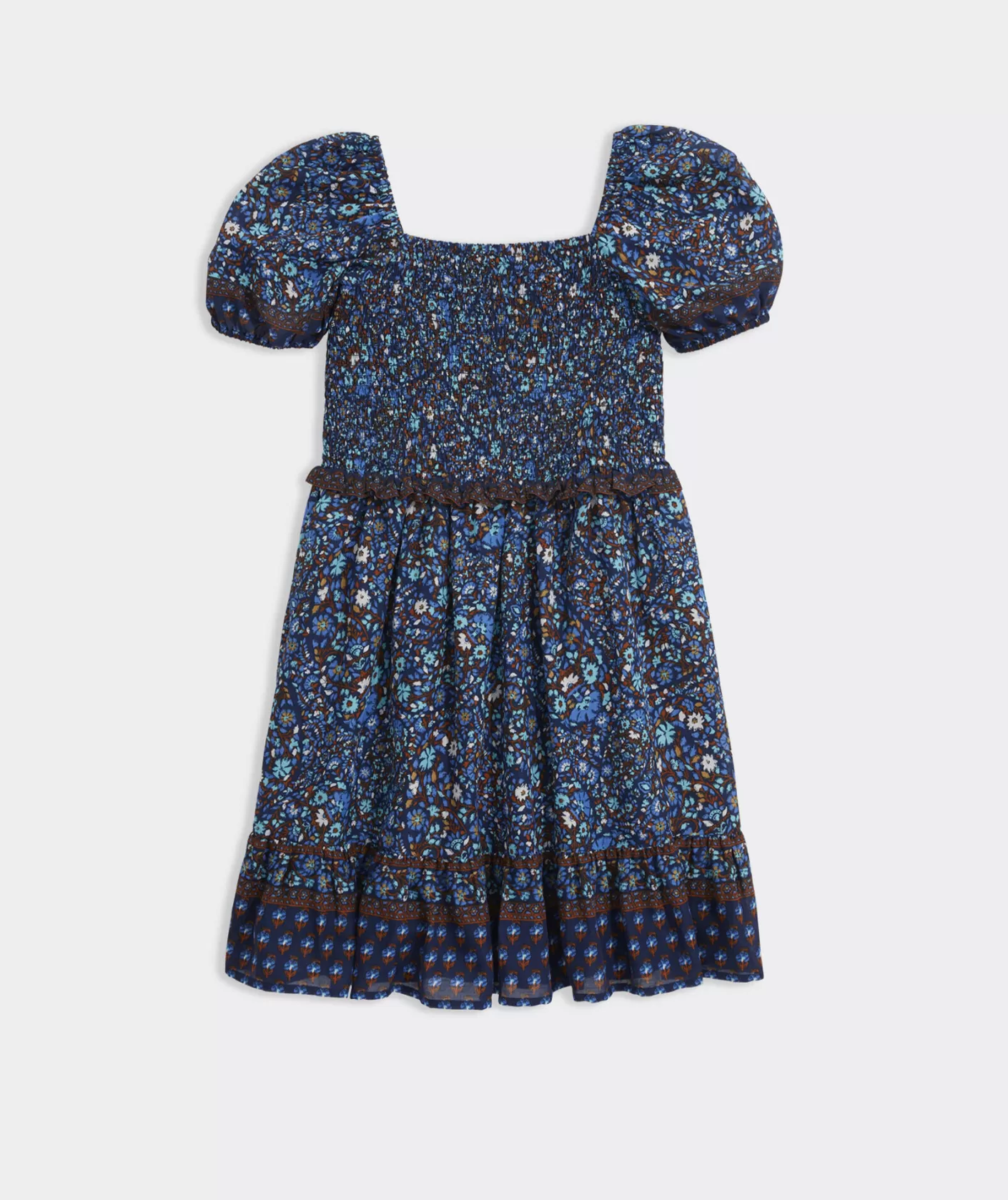 Vineyard Vines Girls' Cord Popover Dress< Dresses