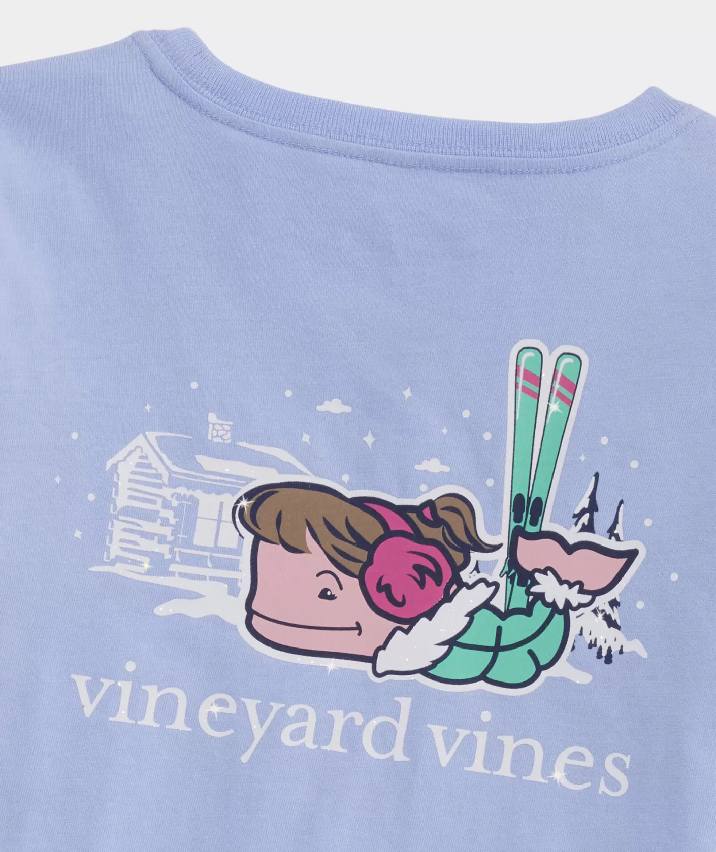 Vineyard Vines Girls' Garment Dyed Burgee Whale Short-Sleeve Tee< Tops, Tees & Polos