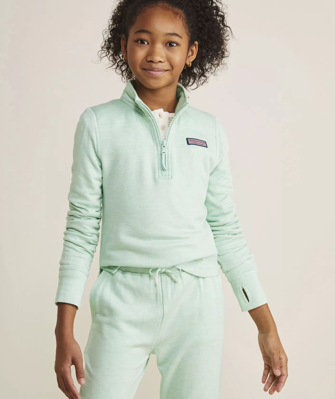 Vineyard Vines Girls' Vintage Whale Graphic Hoodie Long-Sleeve Tee< Sweatshirts & Sweatpants