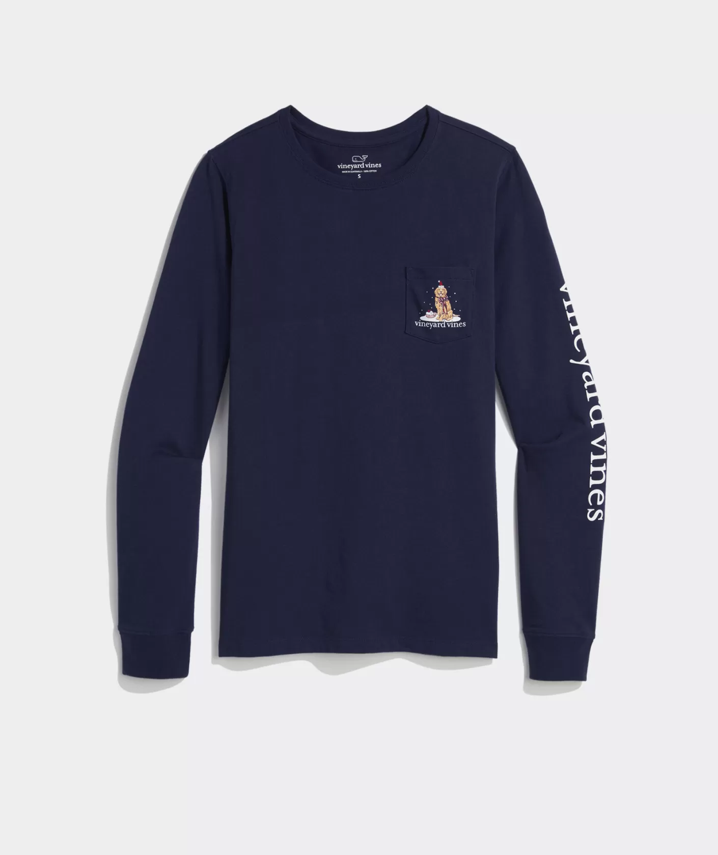 Vineyard Vines Halloween Icons Long-Sleeve Pocket Tee< Tees