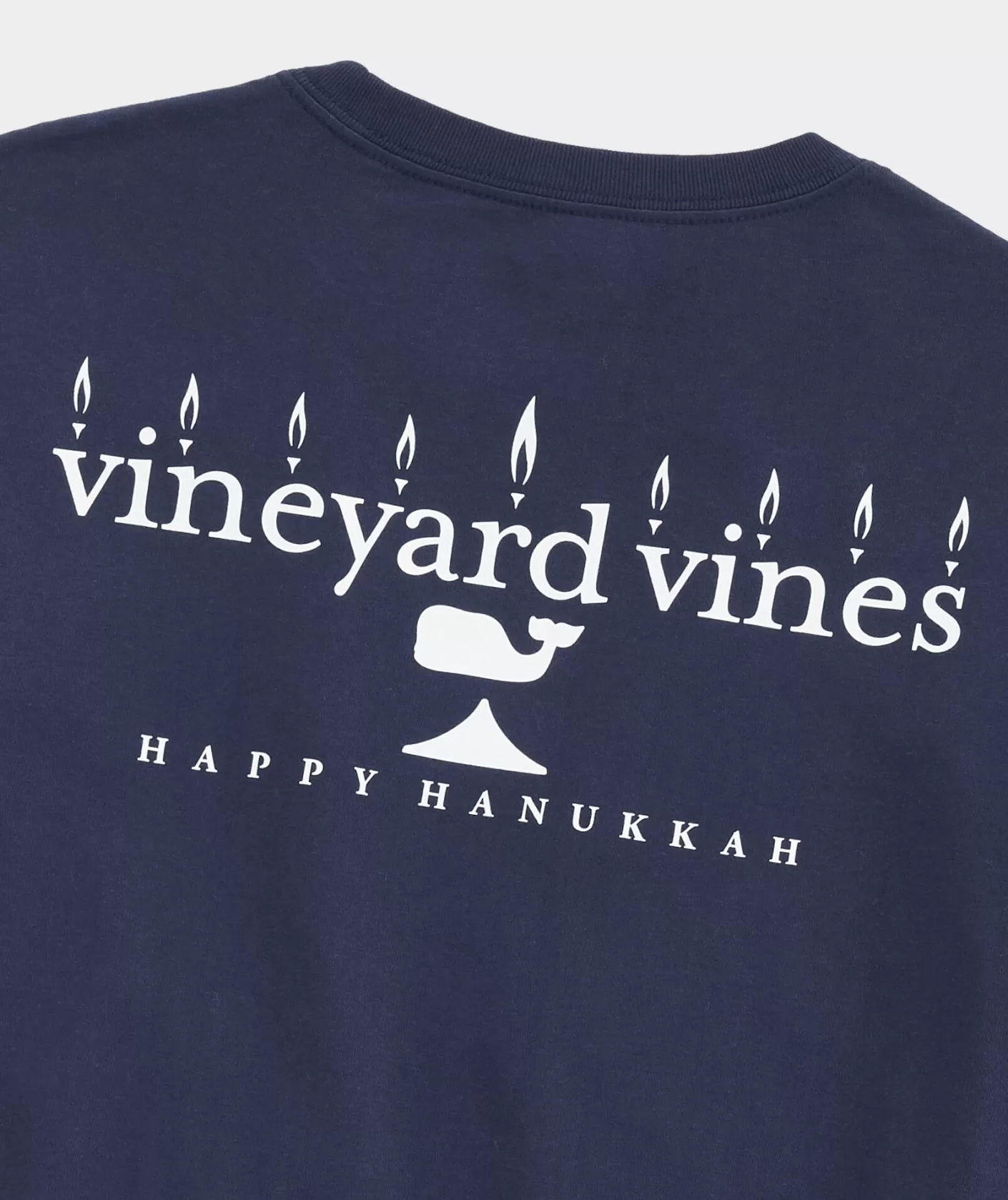 Vineyard Vines Happy Hanukkah Long-Sleeve Tee< Tees