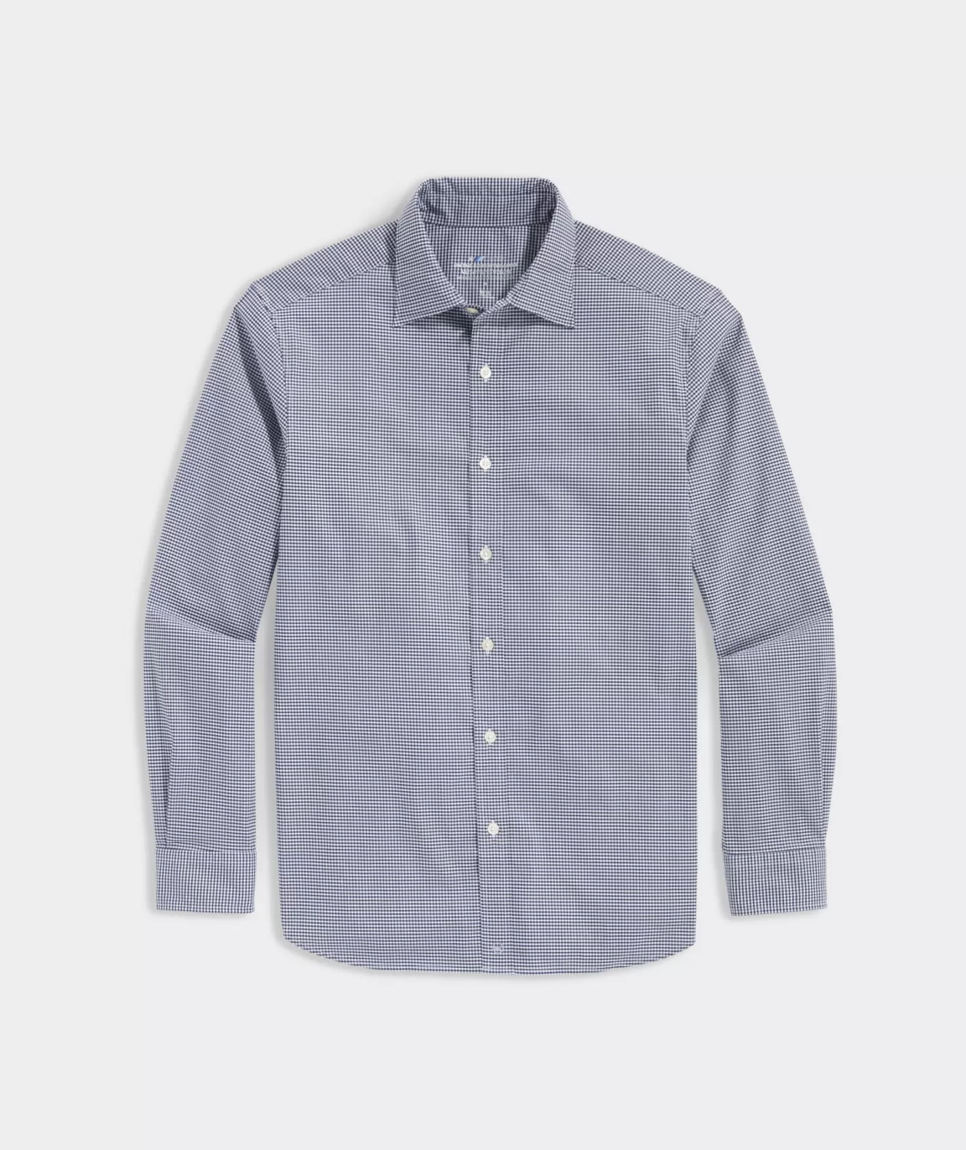 Vineyard Vines On-The-Go brrrº Gingham Spread Collar Shirt< Button-Down Shirts