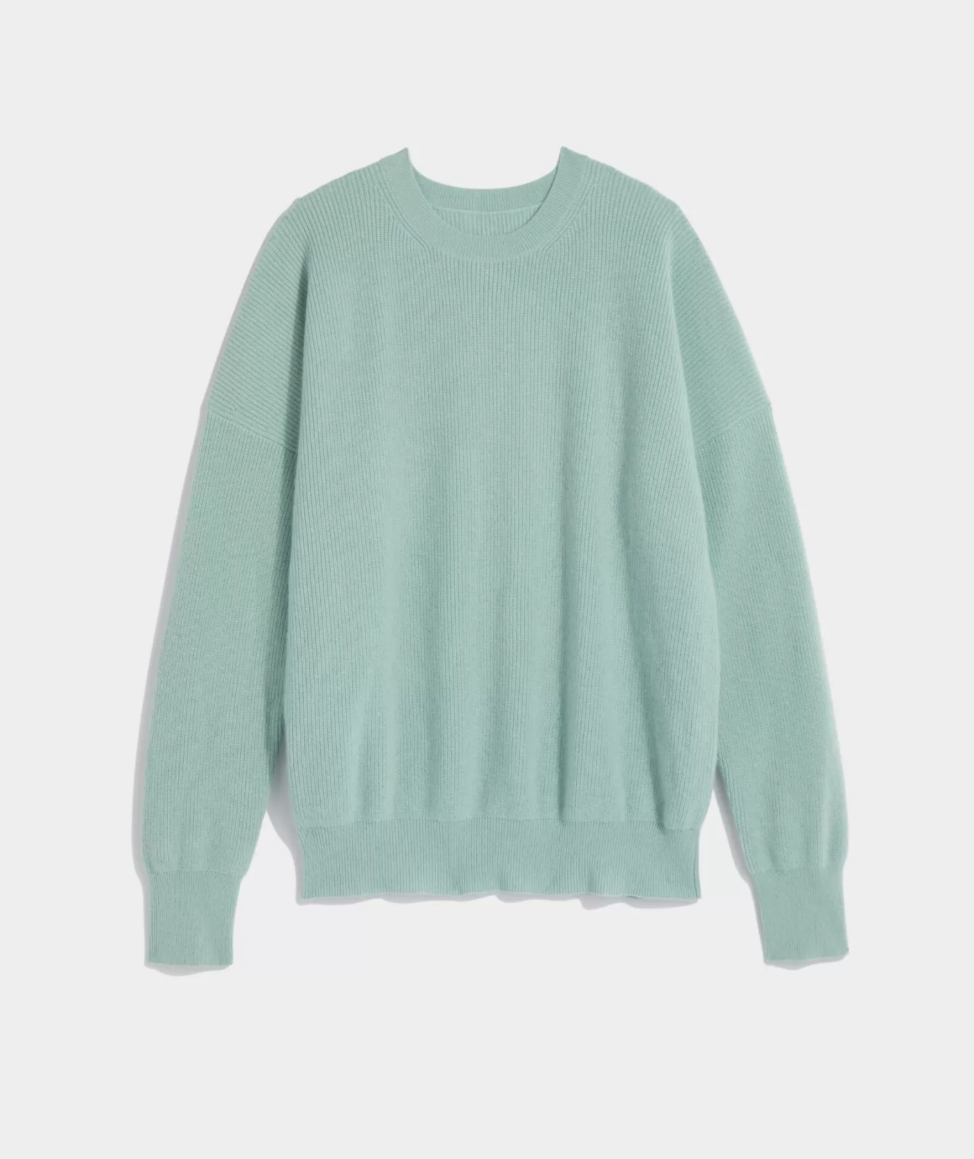 Vineyard Vines Oversized Ribbed Luxe Crewneck Sweater< Sweaters