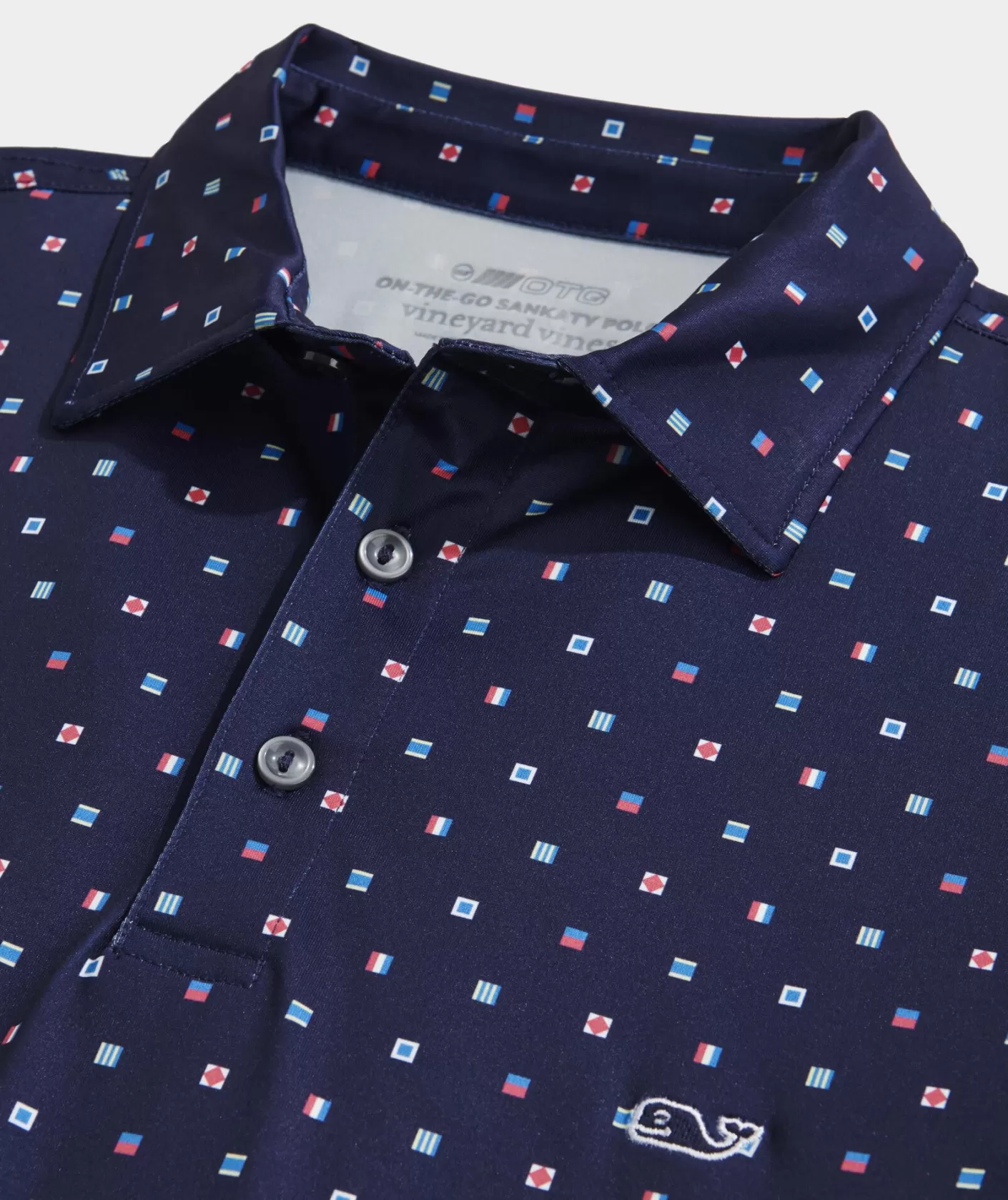 Vineyard Vines Printed Sankaty Polo< Polos