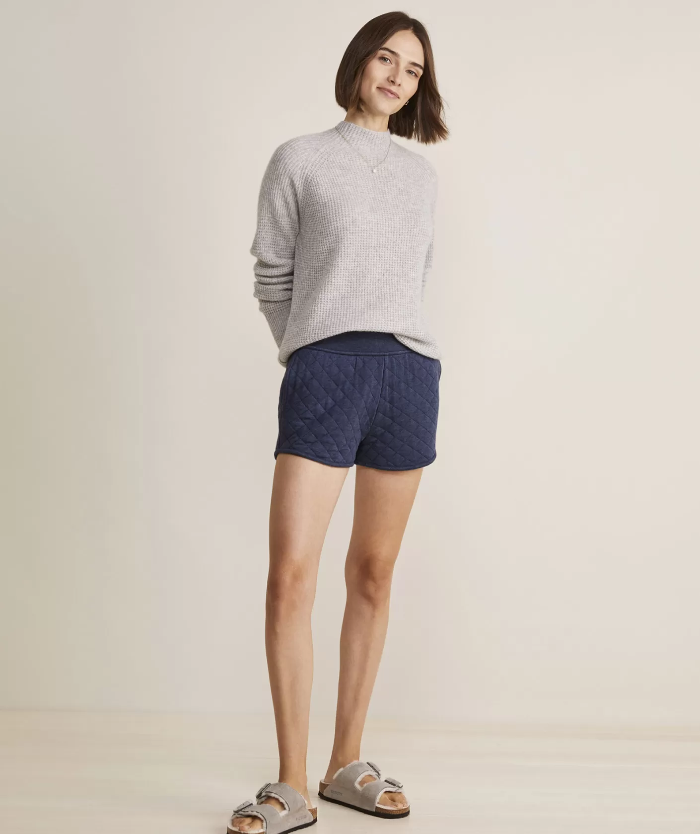 Vineyard Vines Ribbed Luxe Sweater Shorts< Shorts & Skorts