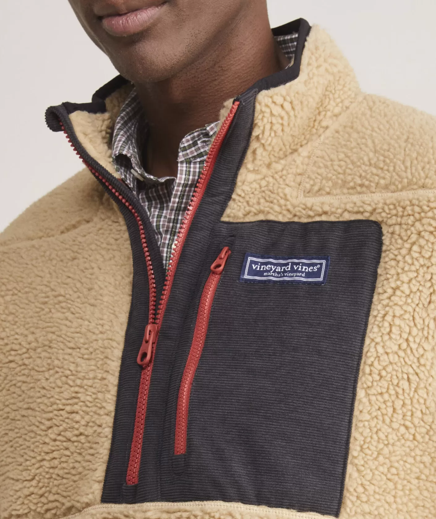 Vineyard Vines Sherpa SuperShep™ Quarter-Zip< Quarter-Zips