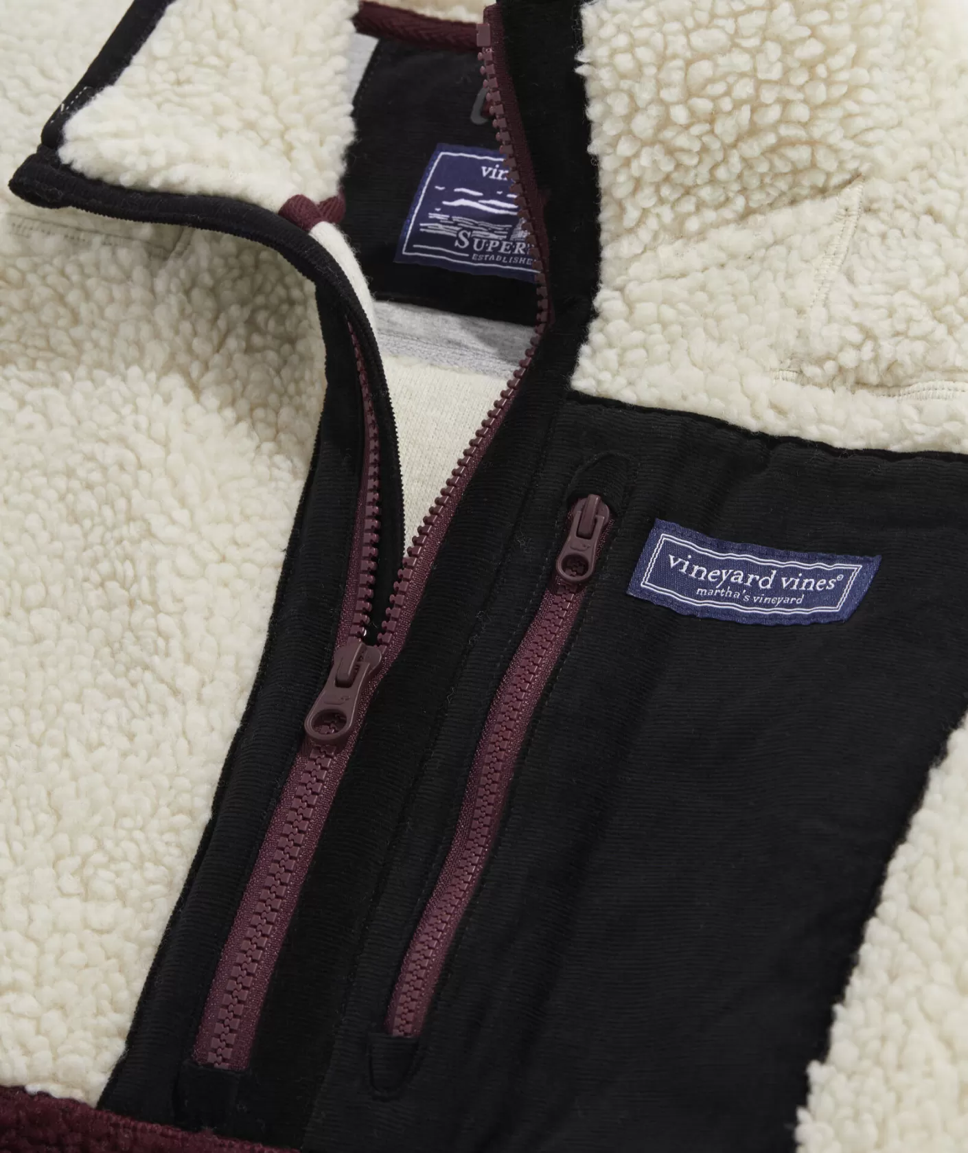 Vineyard Vines Sherpa SuperShep™ Quarter-Zip< Sweatpants & Sweatshirts