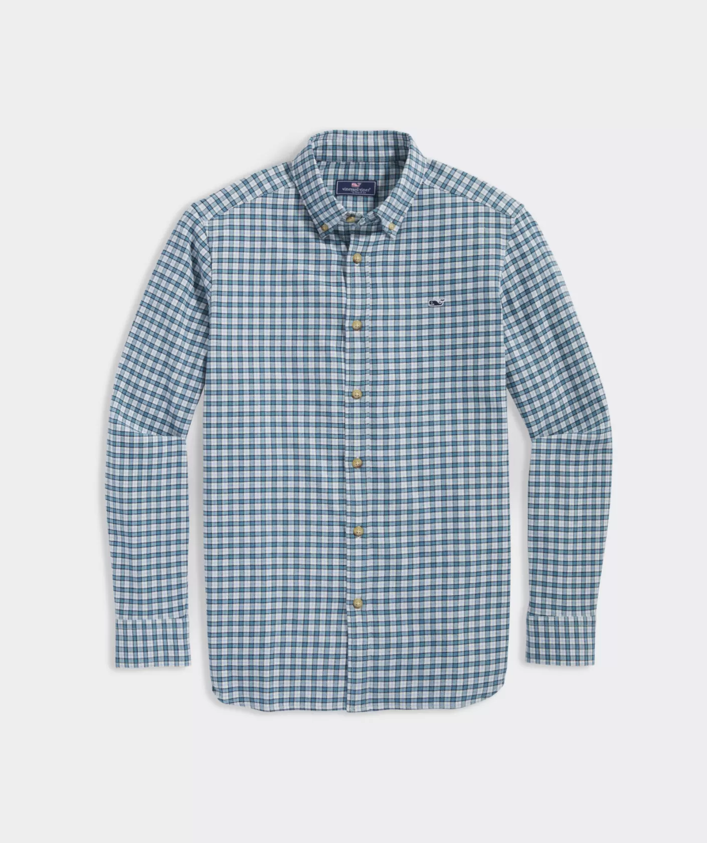 Vineyard Vines Stretch Flannel Check Shirt< Button-Down Shirts