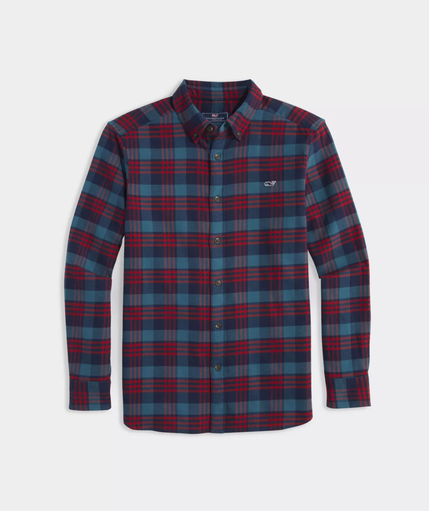 Vineyard Vines Stretch Flannel Plaid Shirt< Button-Down Shirts