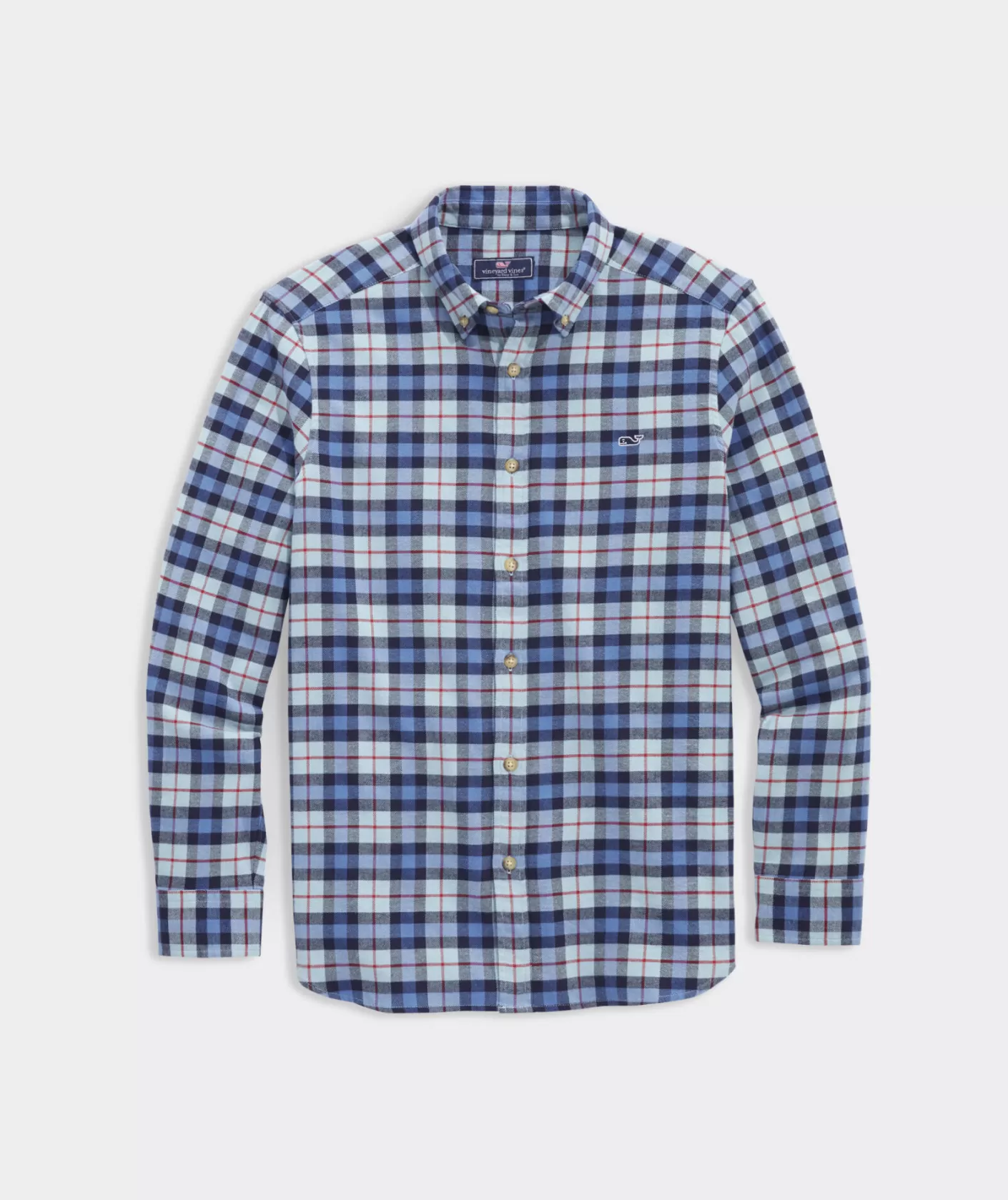 Vineyard Vines Stretch Flannel Plaid Shirt< Button-Down Shirts