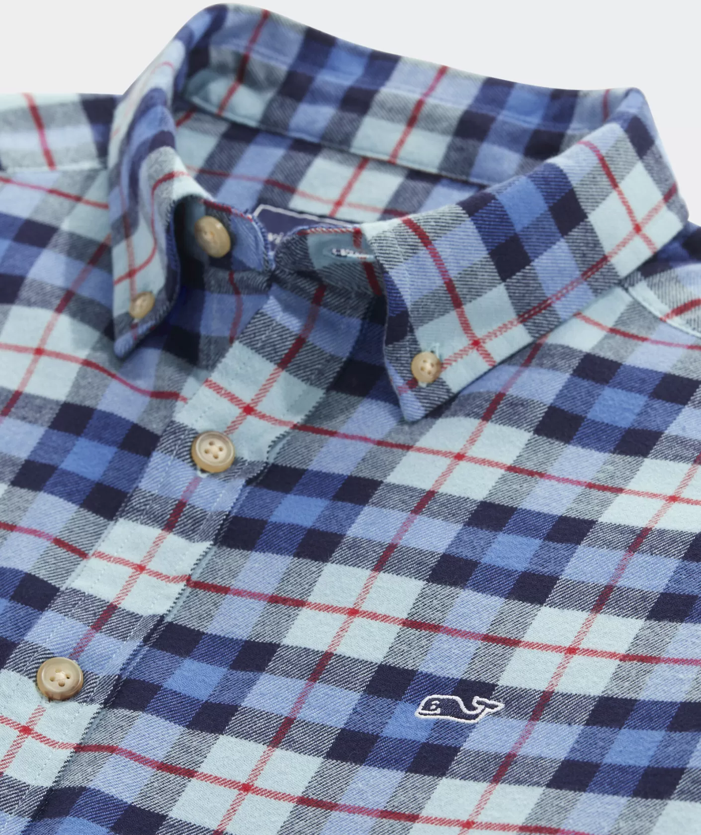 Vineyard Vines Stretch Flannel Plaid Shirt< Button-Down Shirts