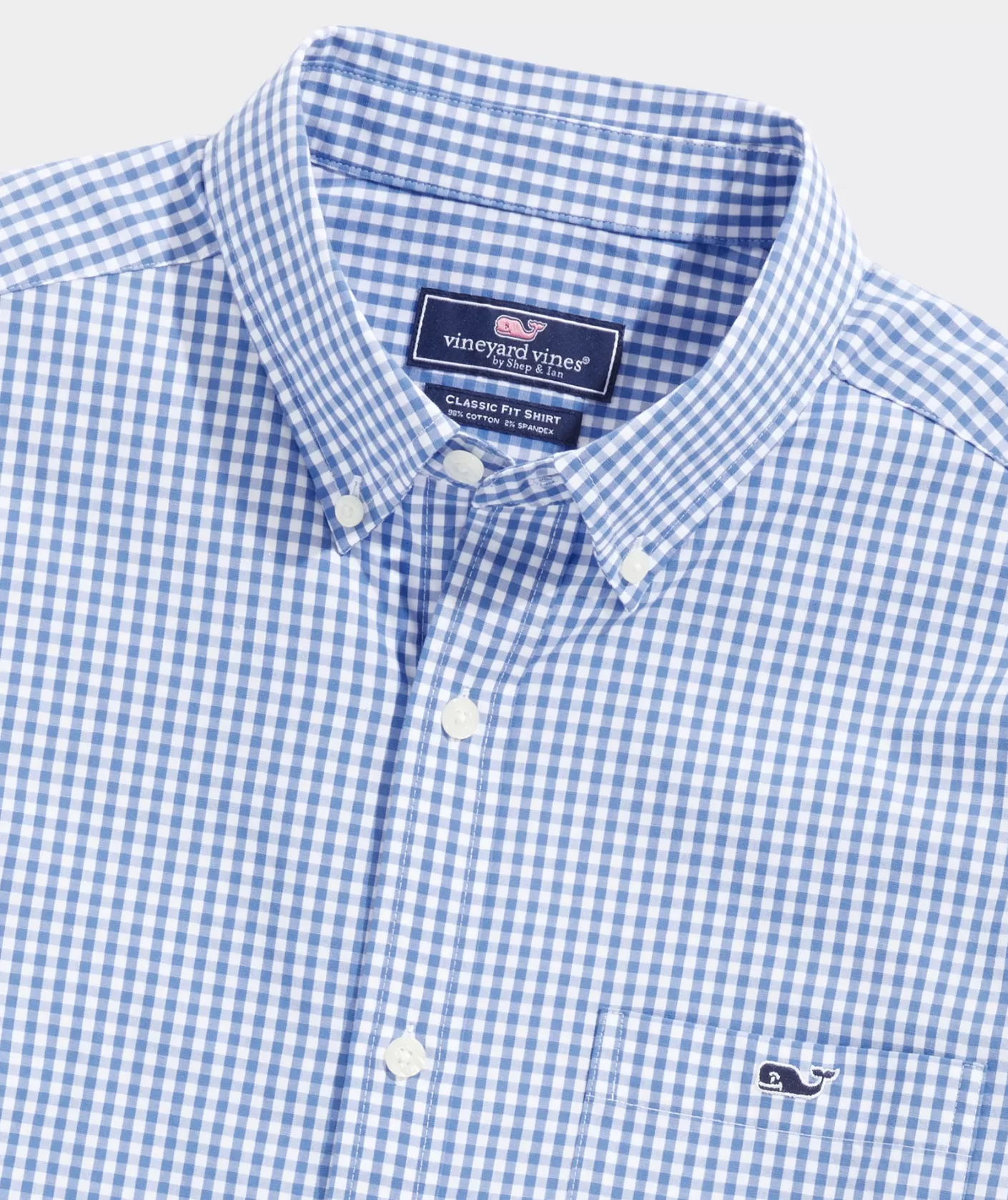 Vineyard Vines Stretch Poplin Gingham Shirt< Button-Down Shirts