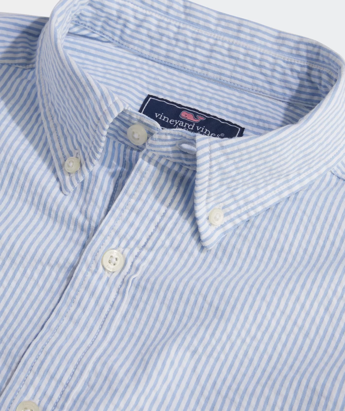 Vineyard Vines Stretch Seersucker Shirt< Button-Down Shirts