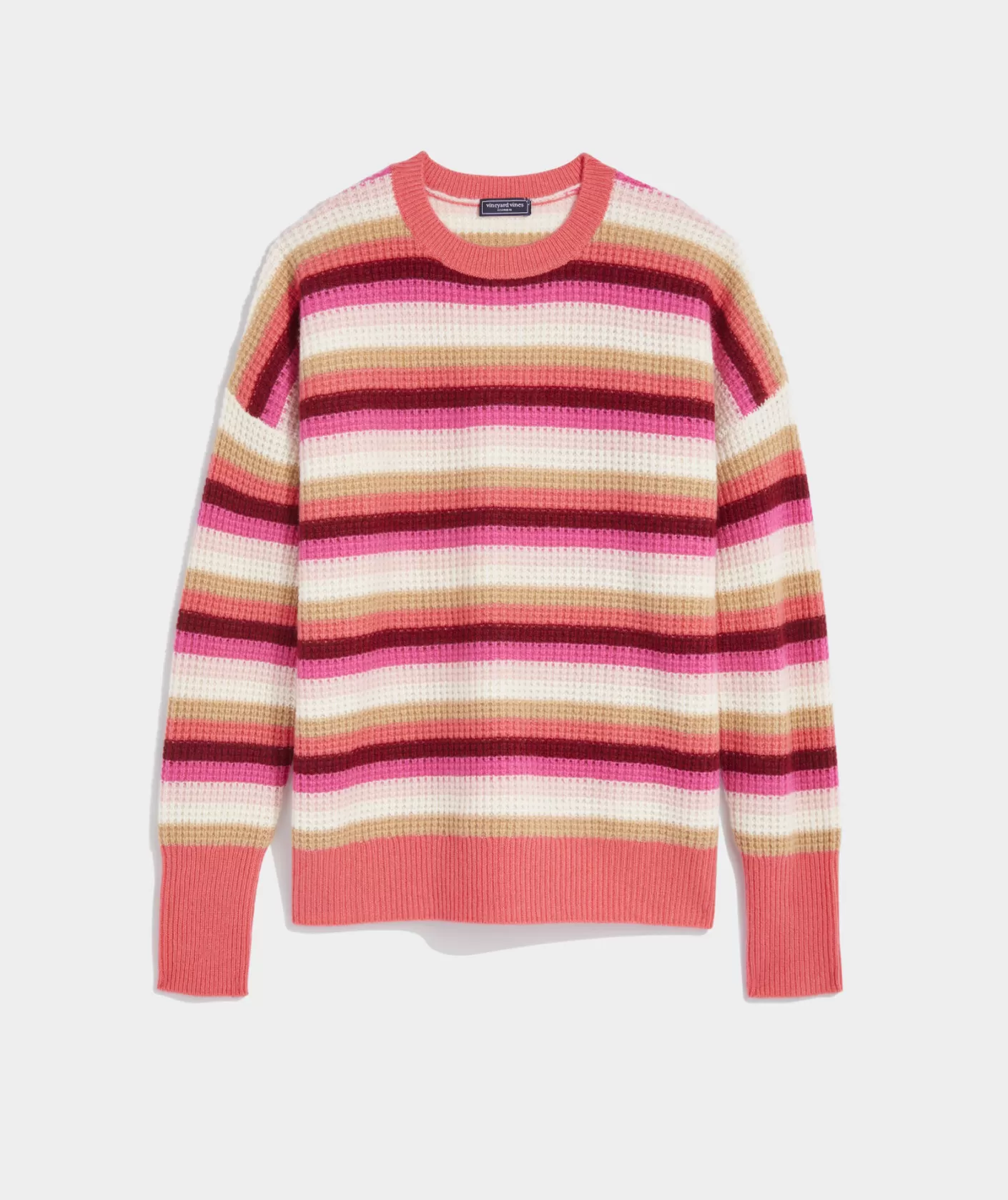 Vineyard Vines Sunshine Intarsia Cashmere Crewneck Sweater< Sweaters