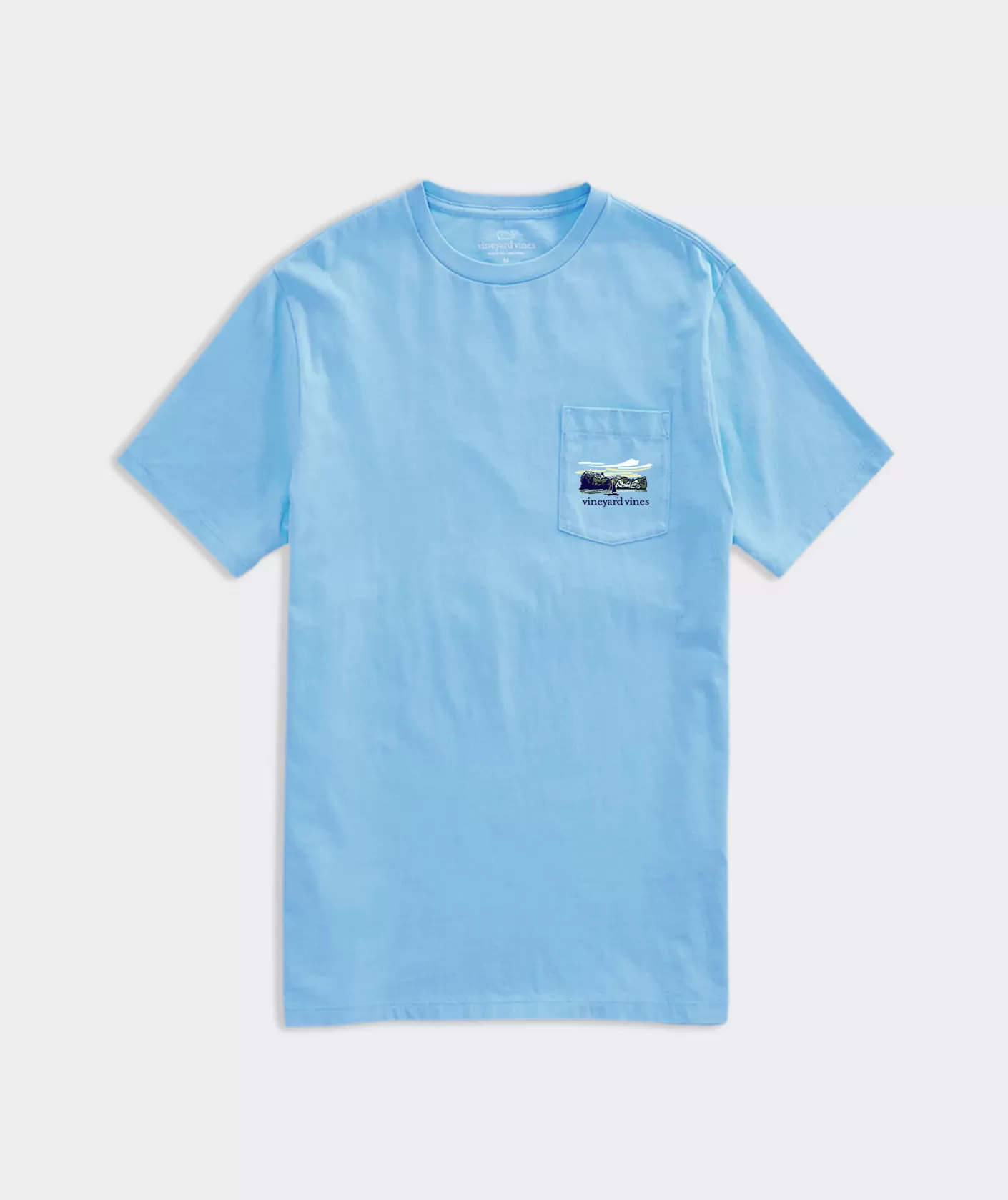 Vineyard Vines Surfboard Fin Short-Sleeve Dunes Tee< Mens | Tees