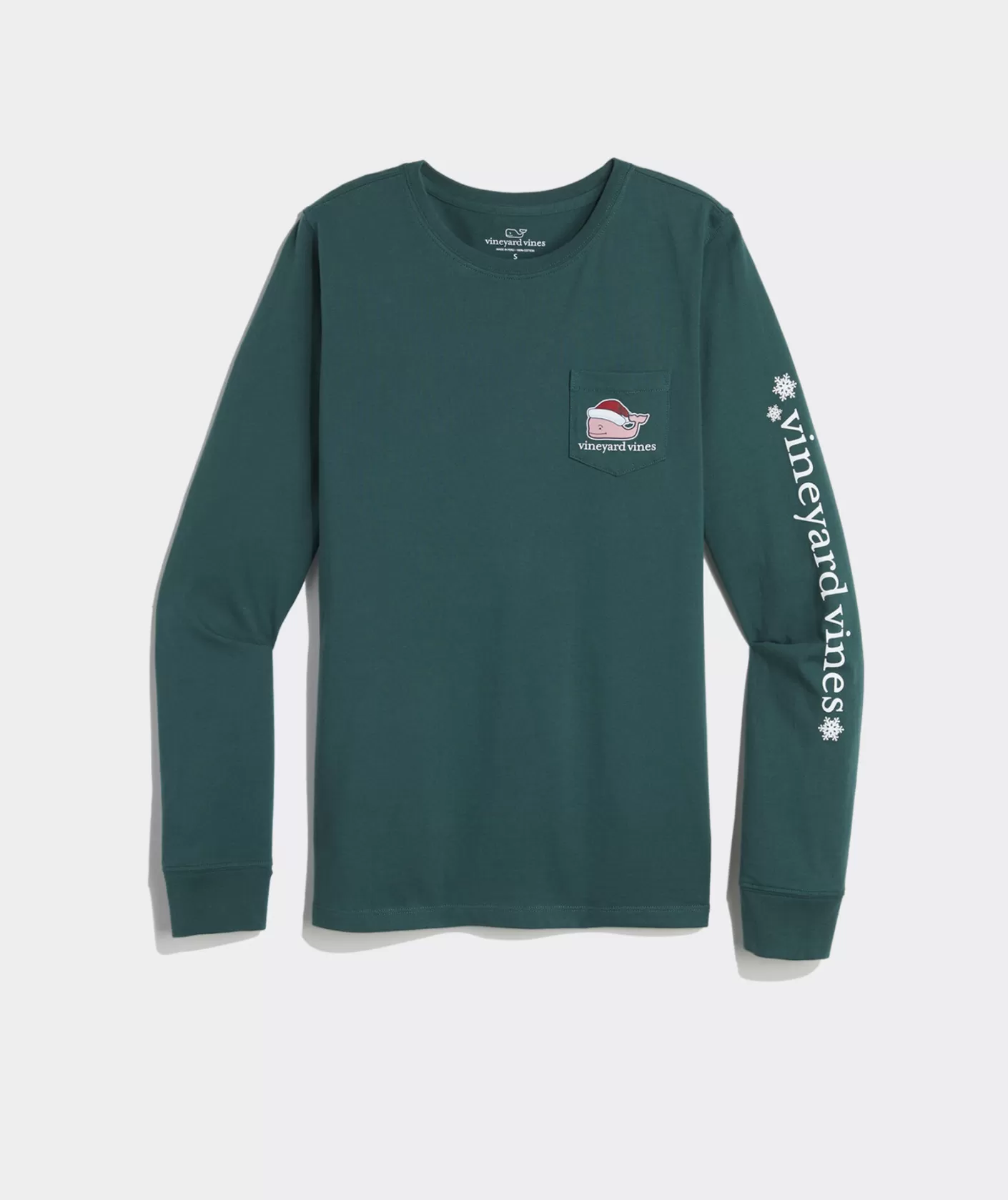 Vineyard Vines Thanksgiving Parade Whale Long-Sleeve Pocket Tee< Tees