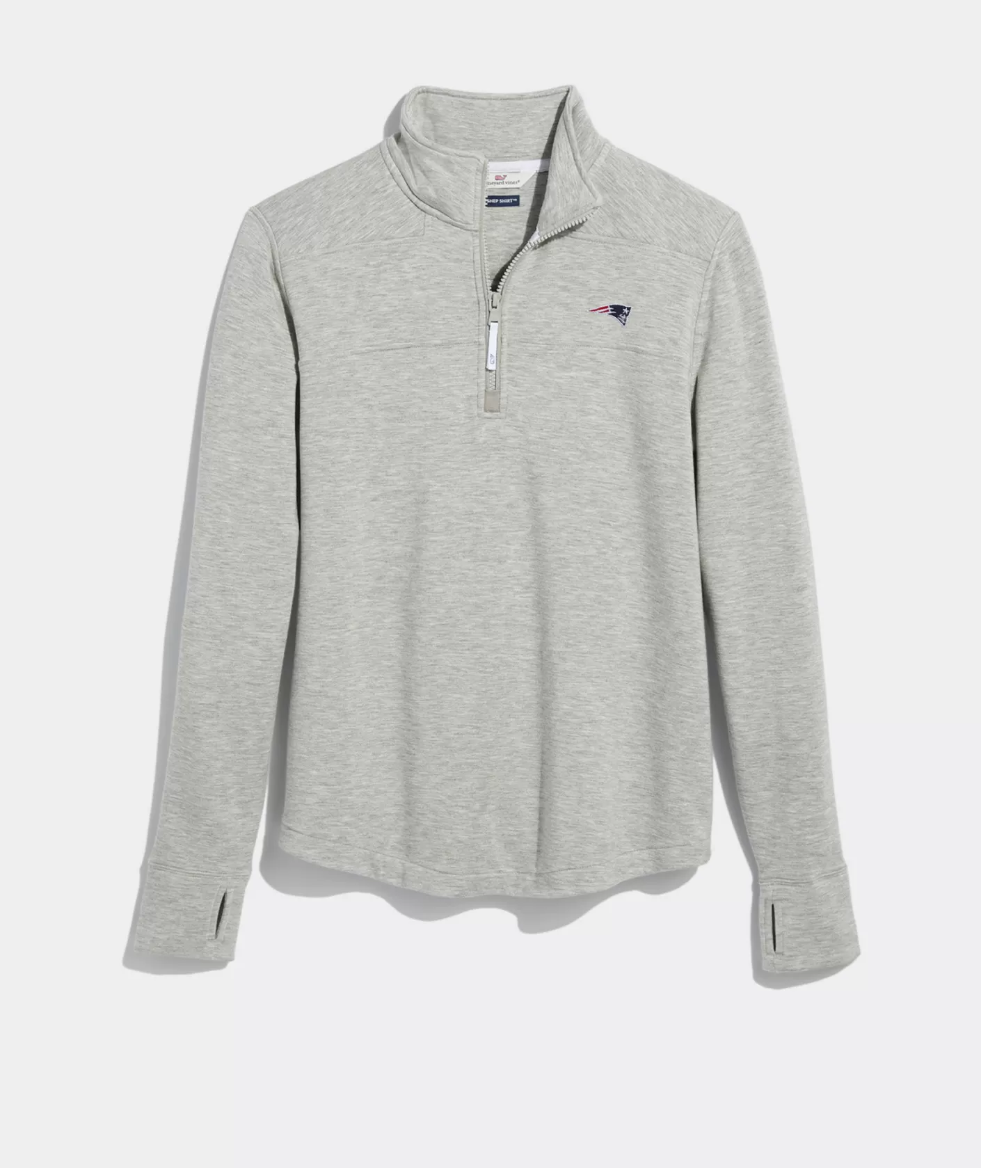 Vineyard Vines Two-Tone Vintage Whale Long-Sleeve Pocket Tee< Mens | Tees