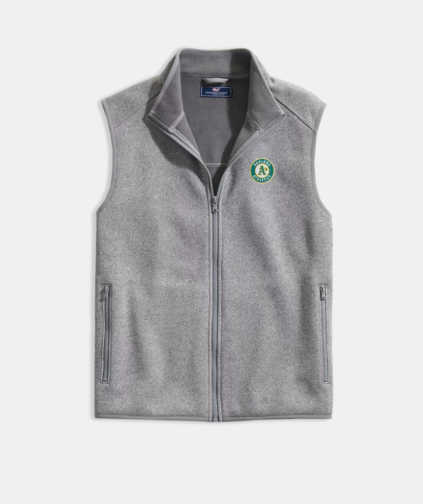 Vineyard Vines University Of Florida Mountain Sweater Fleece Vest< University of Florida