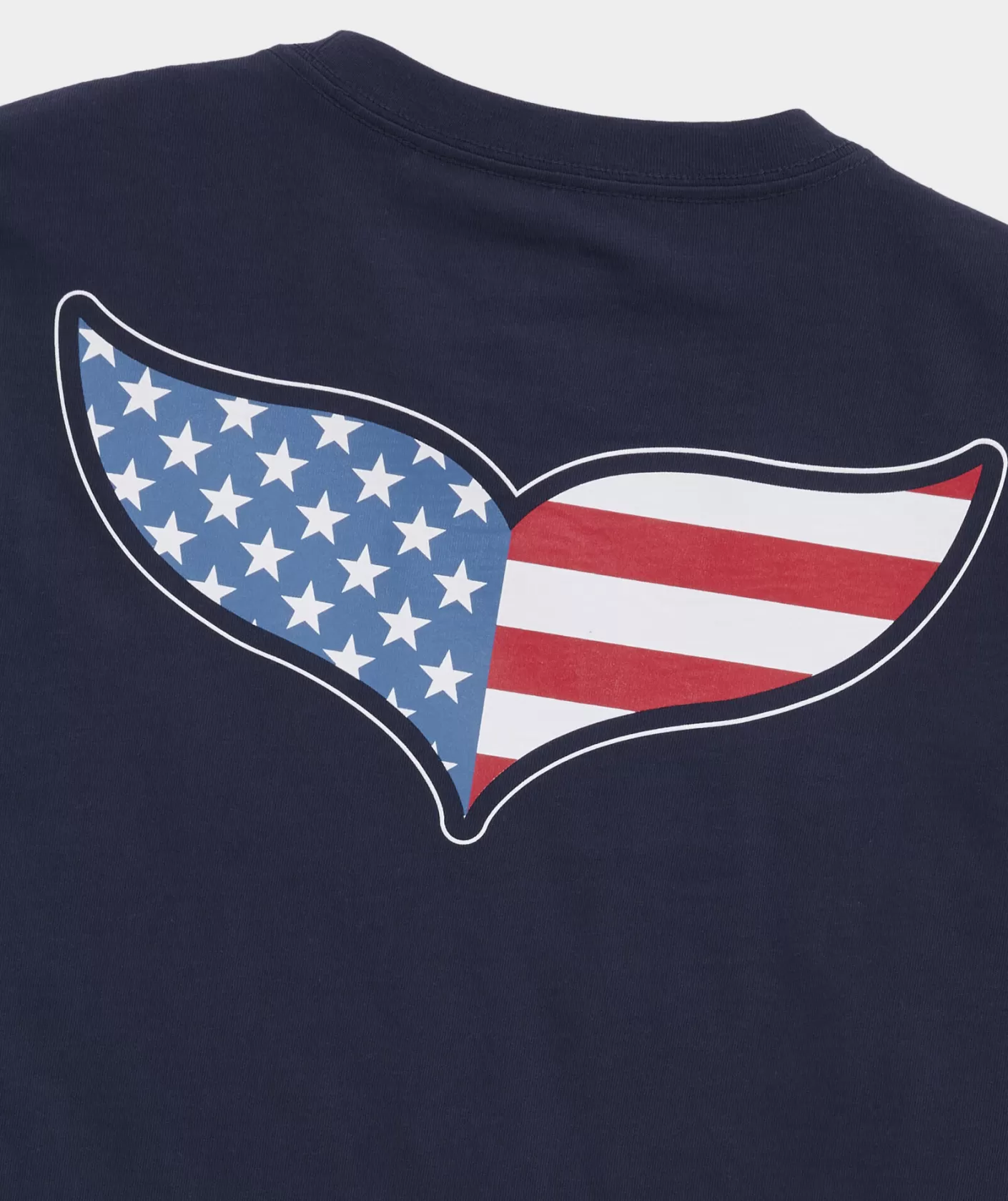 Vineyard Vines USA Whale Tail Short-Sleeve Pocket Tee< Tees