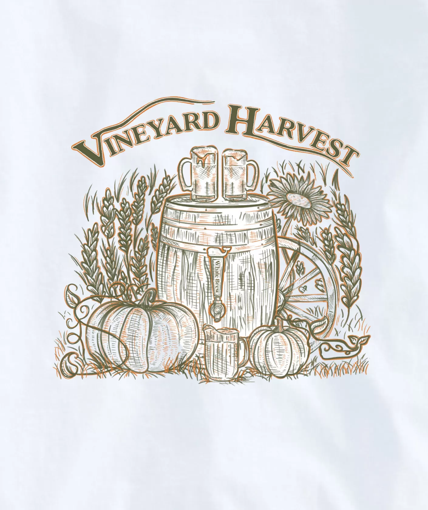 Vineyard Vines Vineyard Harvest Long-Sleeve Pocket Tee< Tees