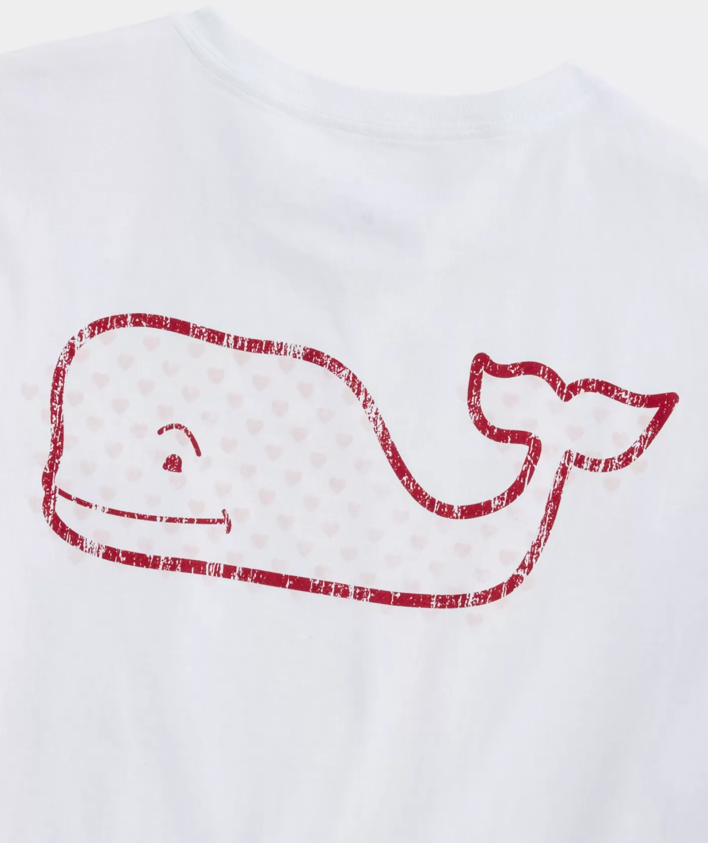 Vineyard Vines Vintage Whale Hearts Long-Sleeve Pocket Tee< Tees