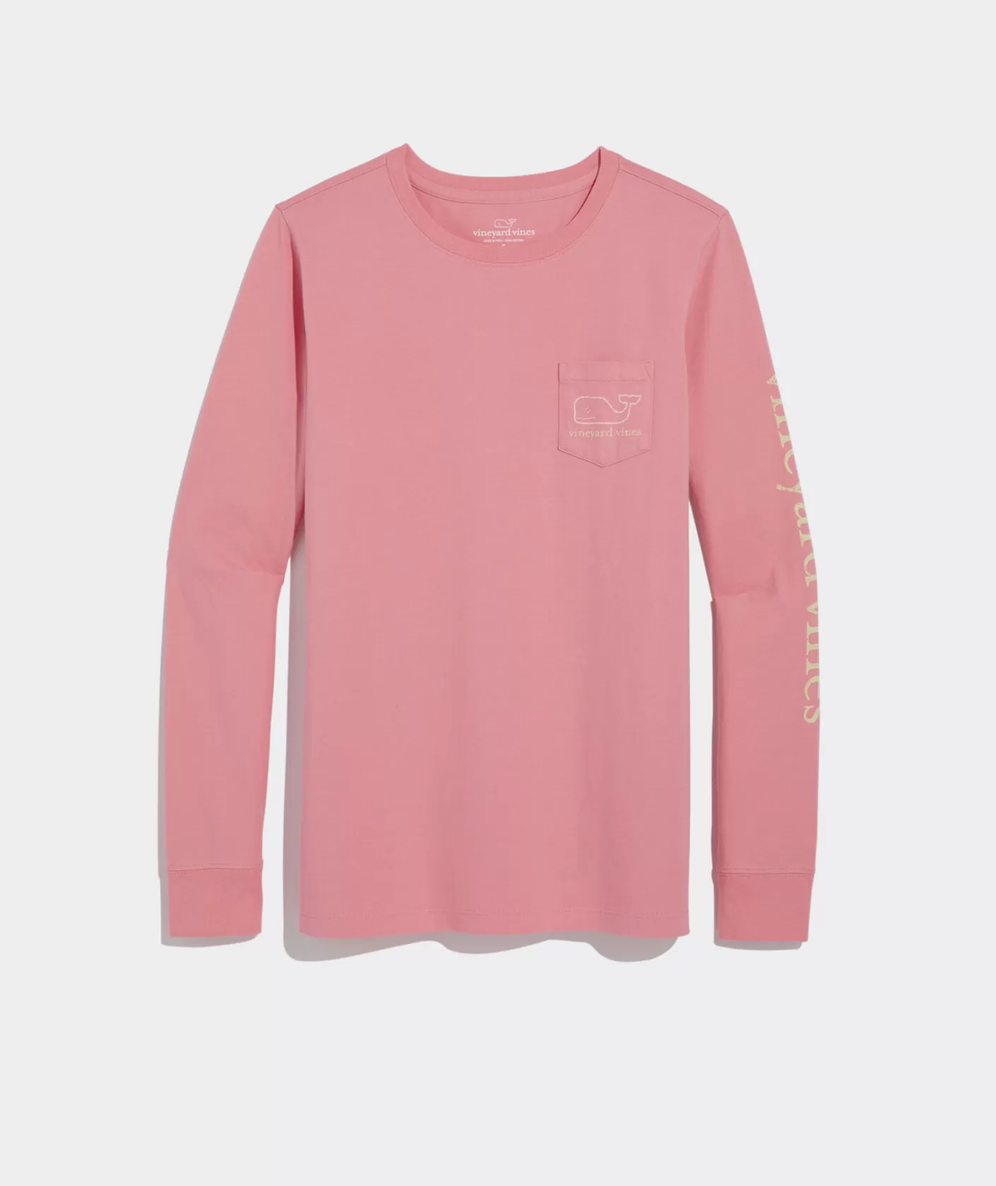 Vineyard Vines Vintage Whale Long-Sleeve Pocket Tee< Tees