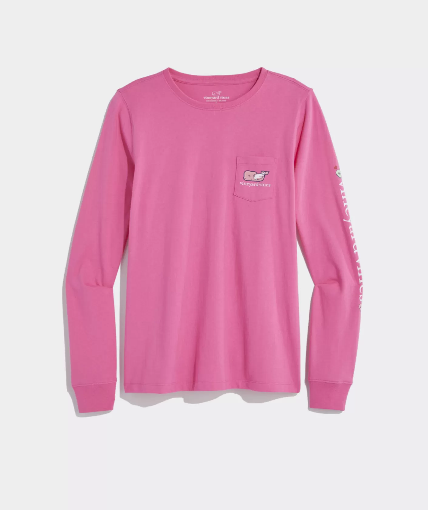Vineyard Vines Vintage Whale Long-Sleeve Pocket Tee< Tees